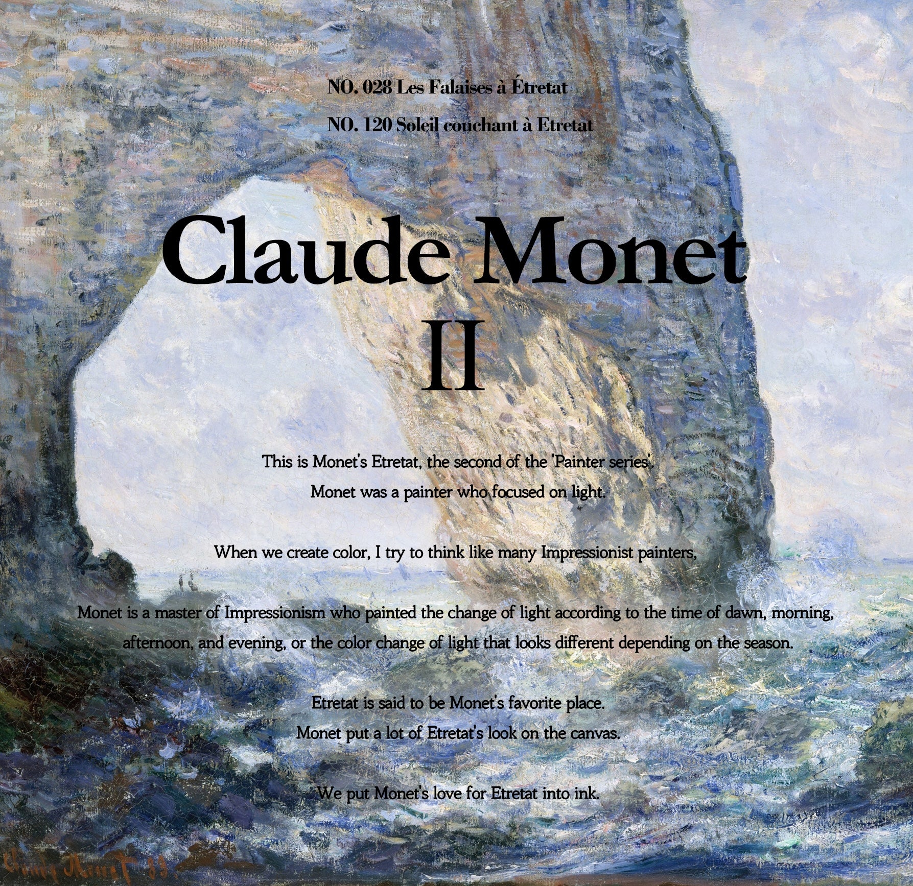 028 Les Falaises a Étretat (Pearl Series)