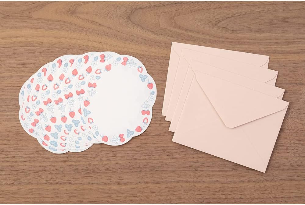 Letterpress Die-cut Strawberry