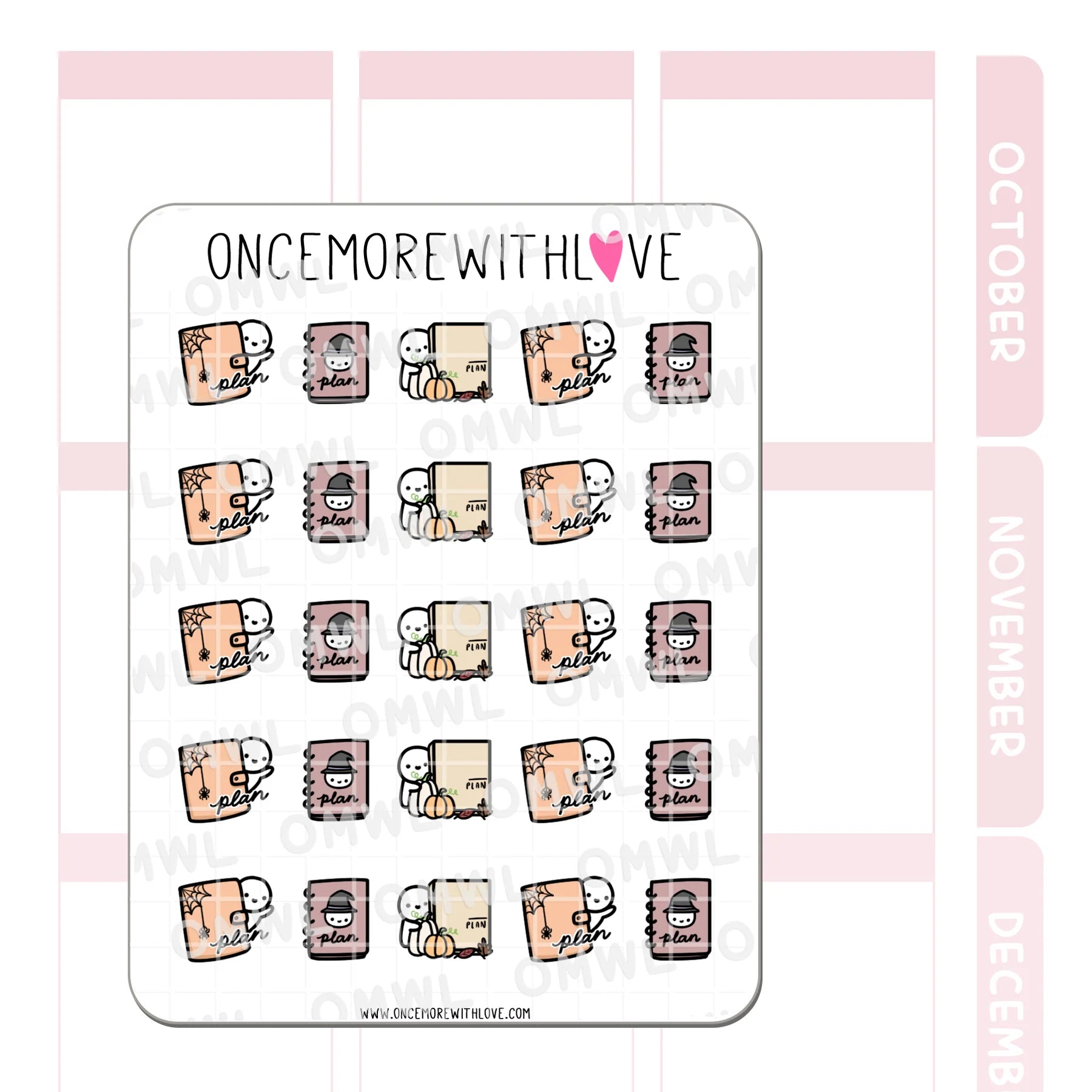 Halloween Planners