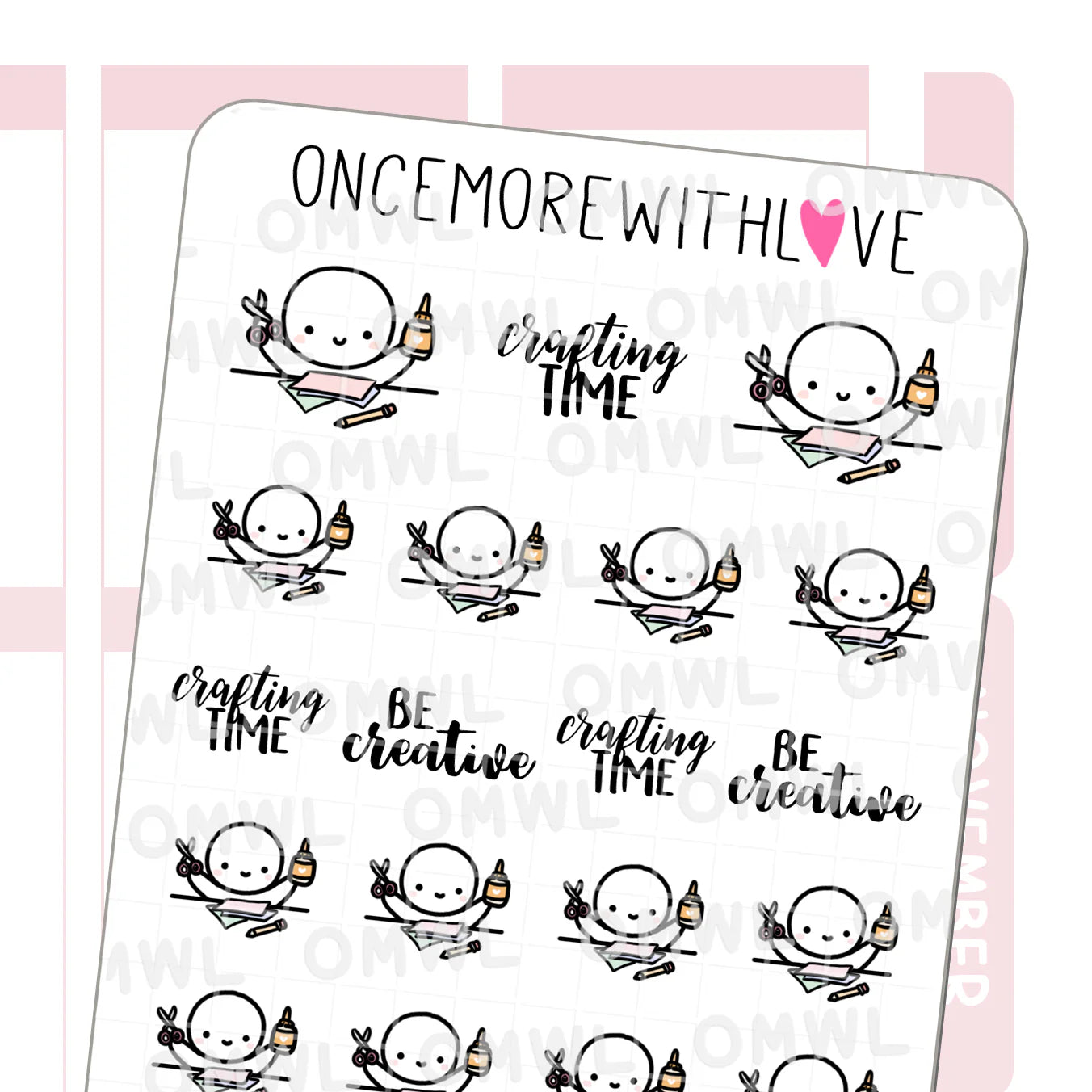 Crafting Time or Scrapbooking