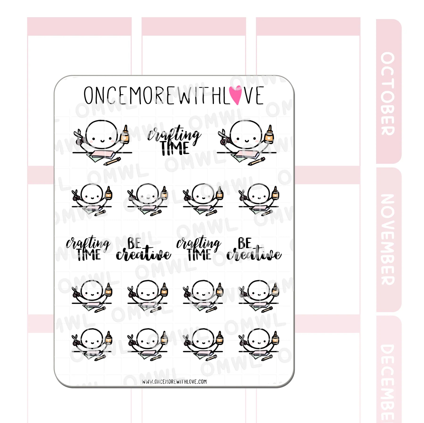Crafting Time or Scrapbooking