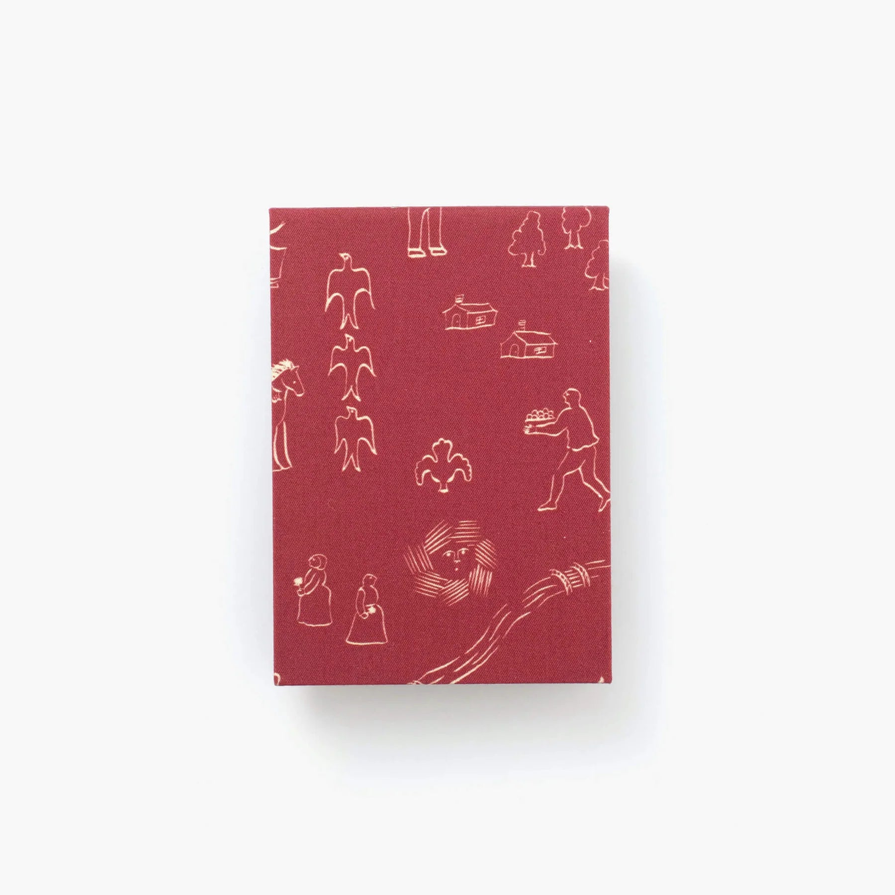 Mini Note Cover - Palmehuset / History (Burgundy)
