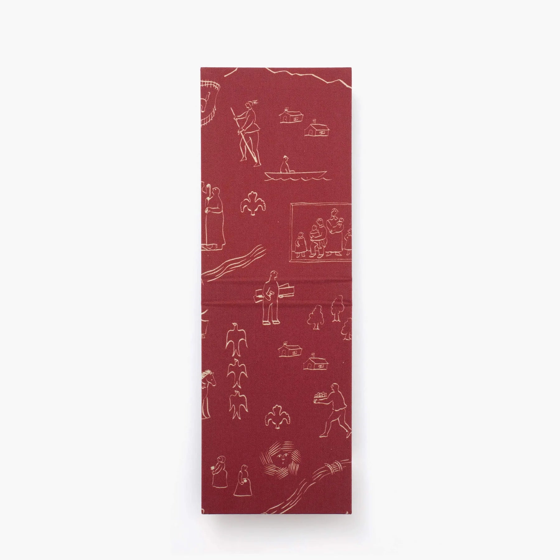 Mini Note Cover - Palmehuset / History (Burgundy)