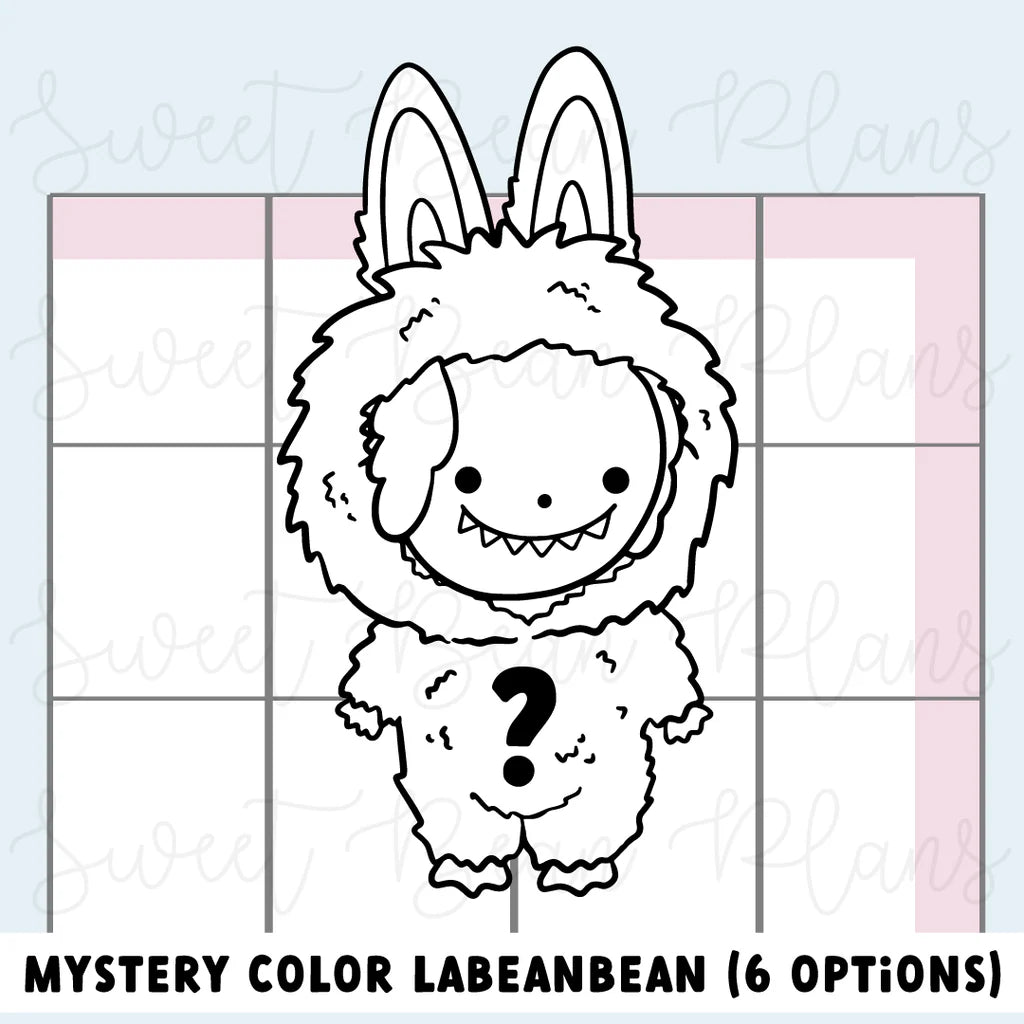 Mystery LaBeanBean Vinyl Die Cut Sticker