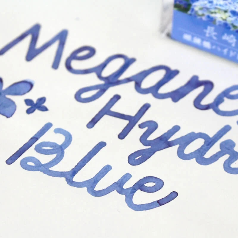 Nagasaki Bikei Ink Meganebashi Hydrangea Blue