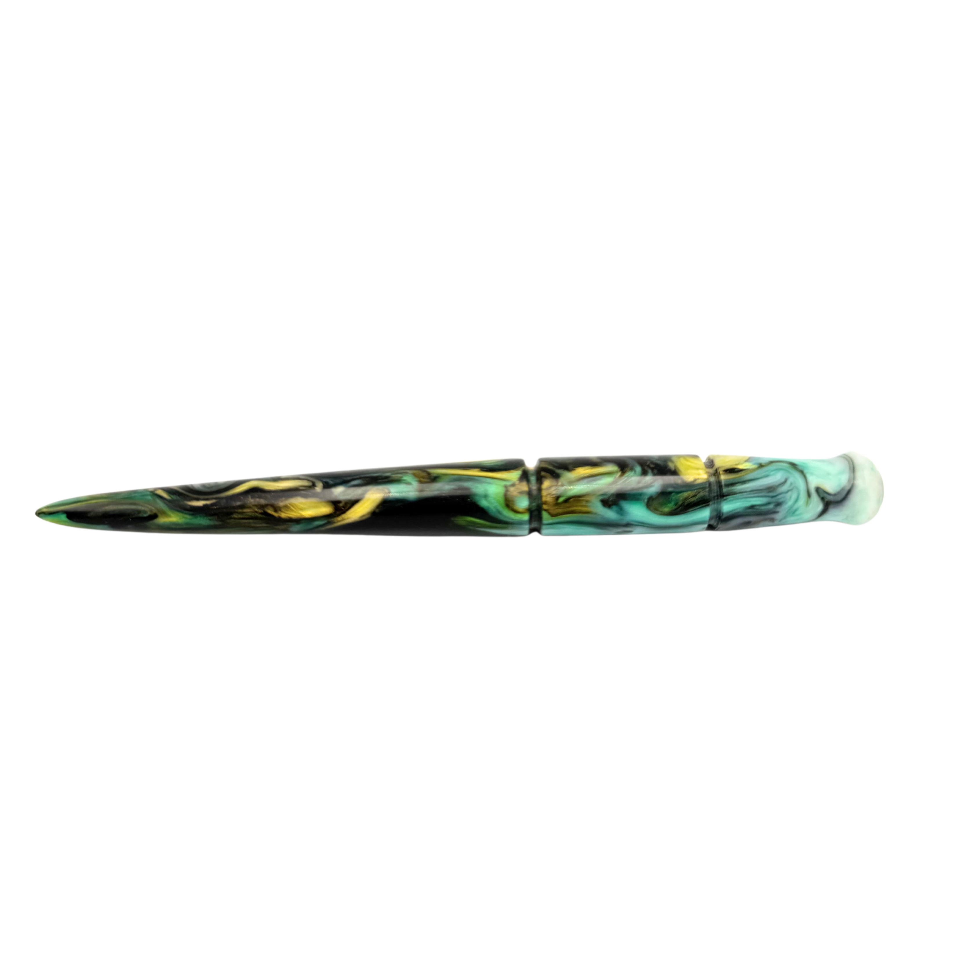 Contoured Nib Holder - Ocarina Abalone