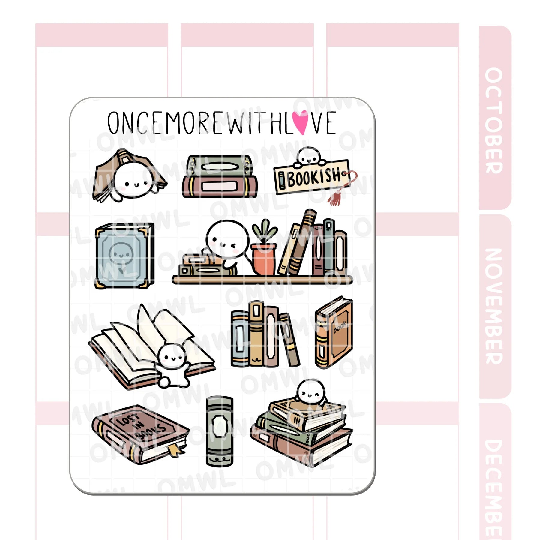 Bookish Large Deco