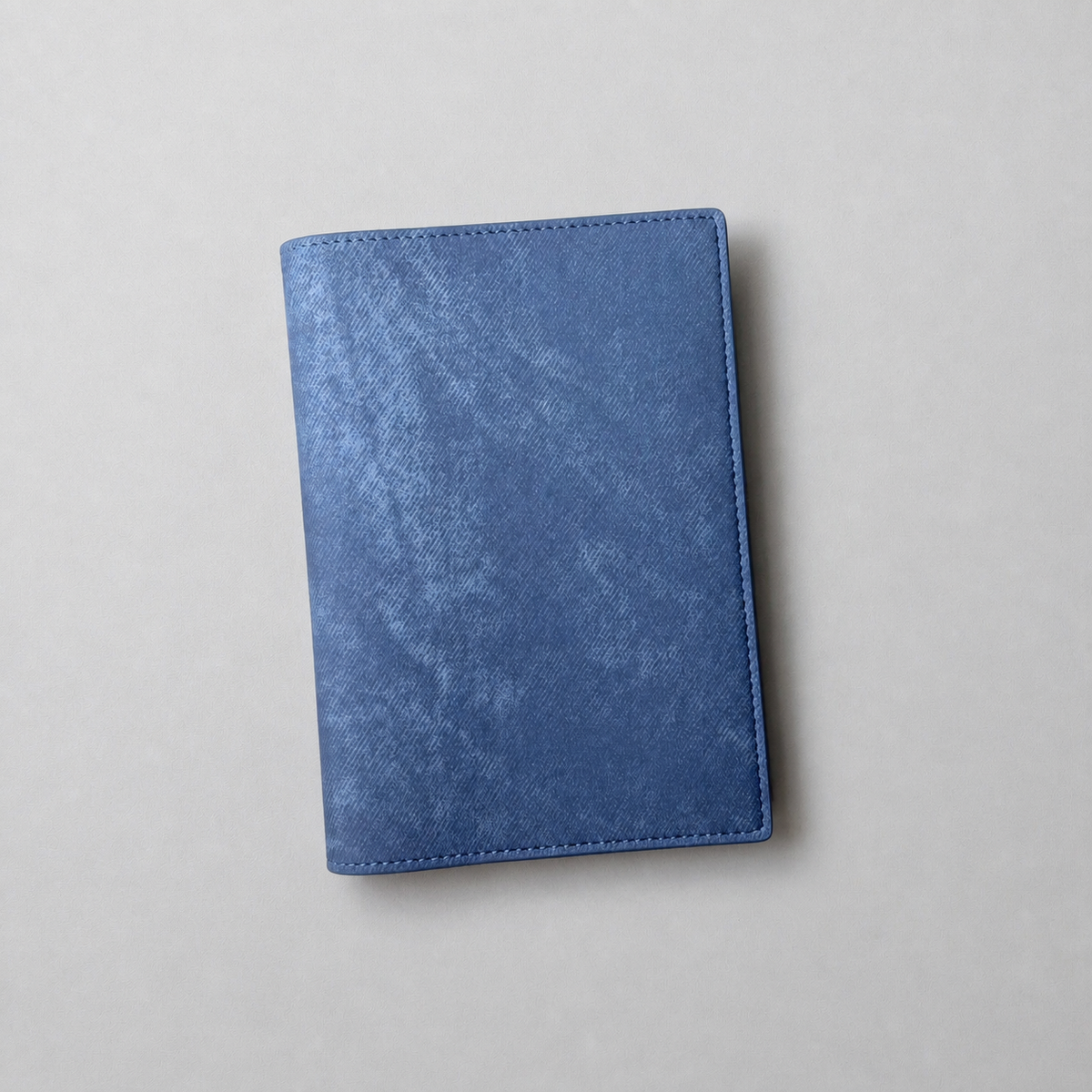 Vegan Leather Planner Cover - Washed Blue (NEW) (Pre-Order)