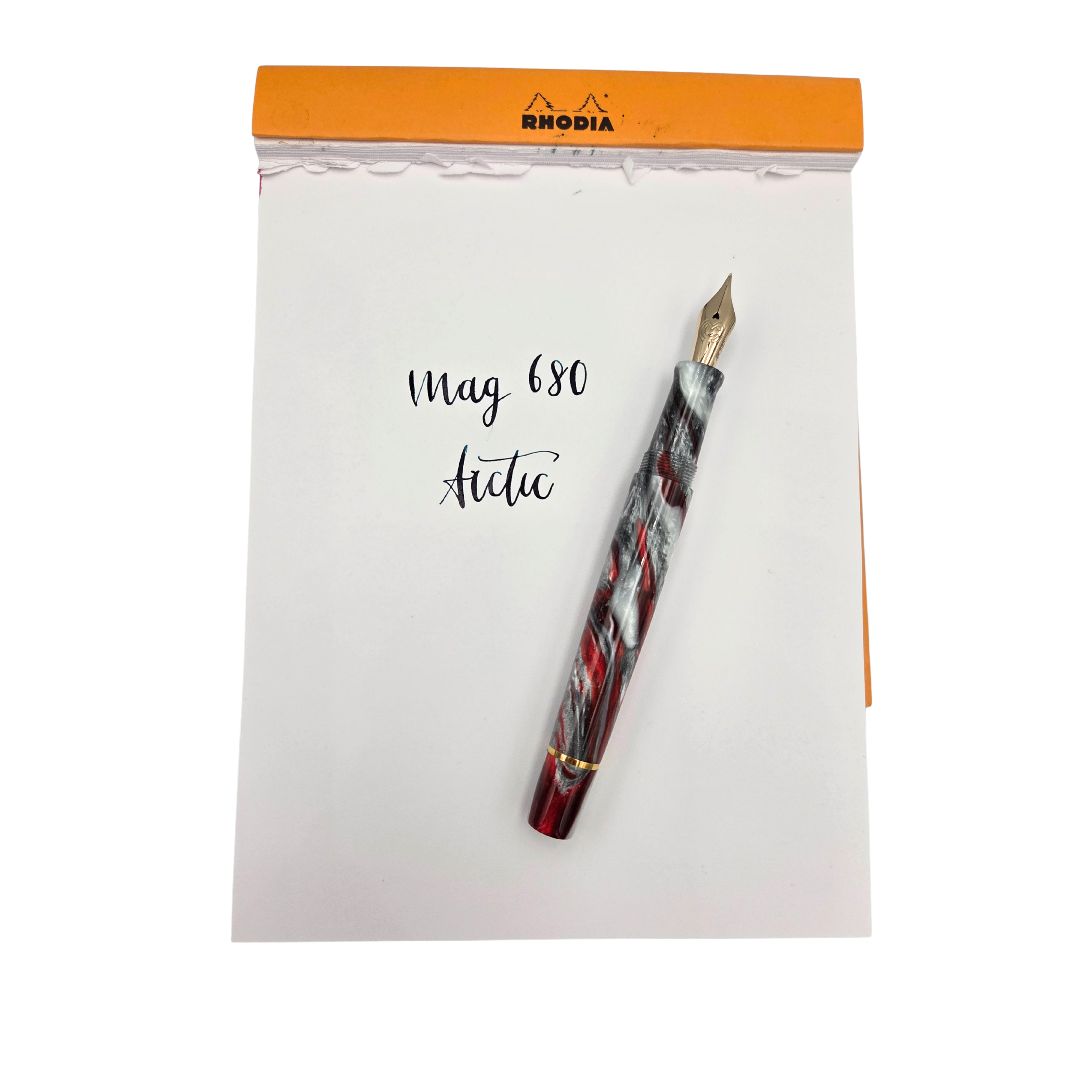 Mag 680 Arctic Ruby (Piston Filler)