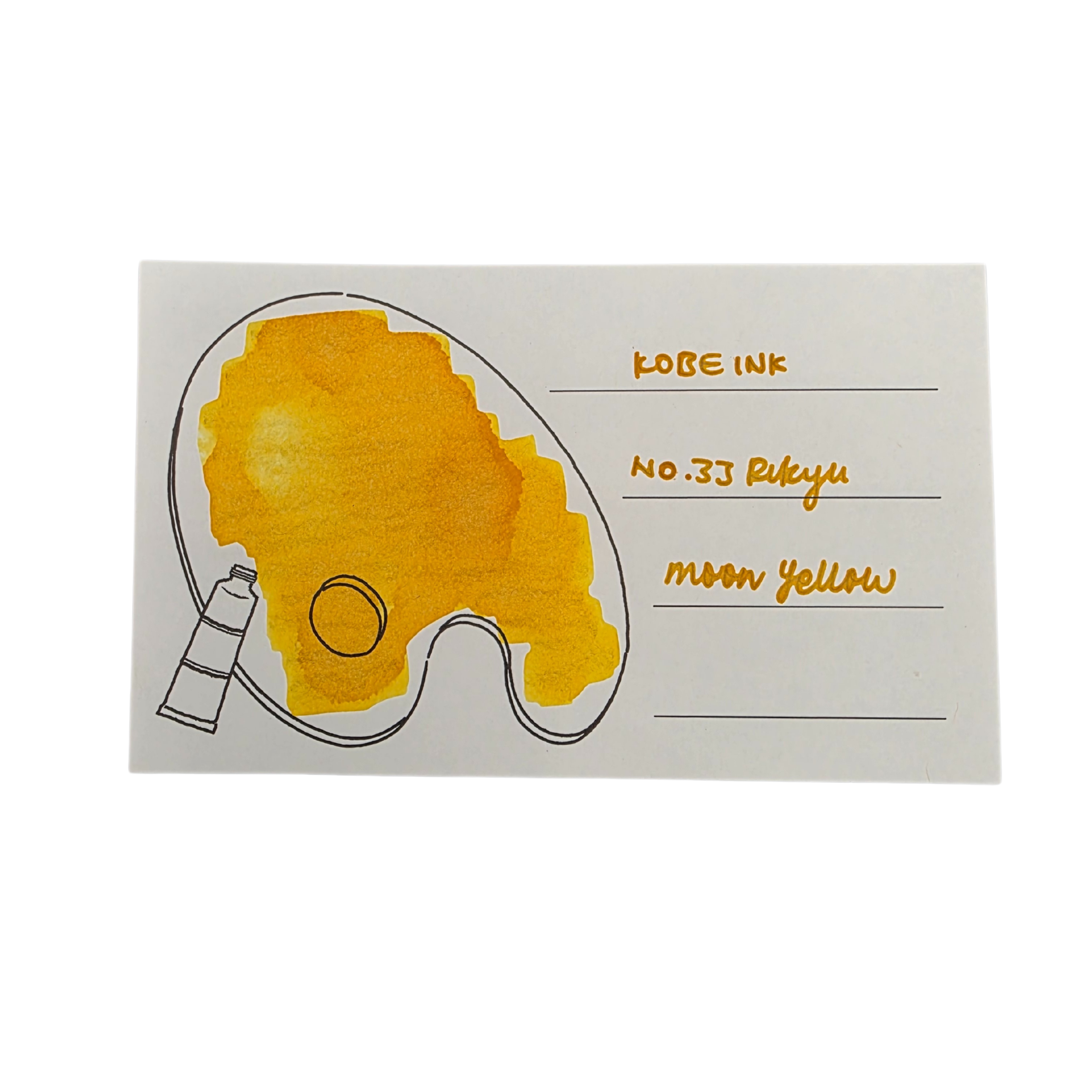 Kobe INK No.33 Rikyu Moon Yellow