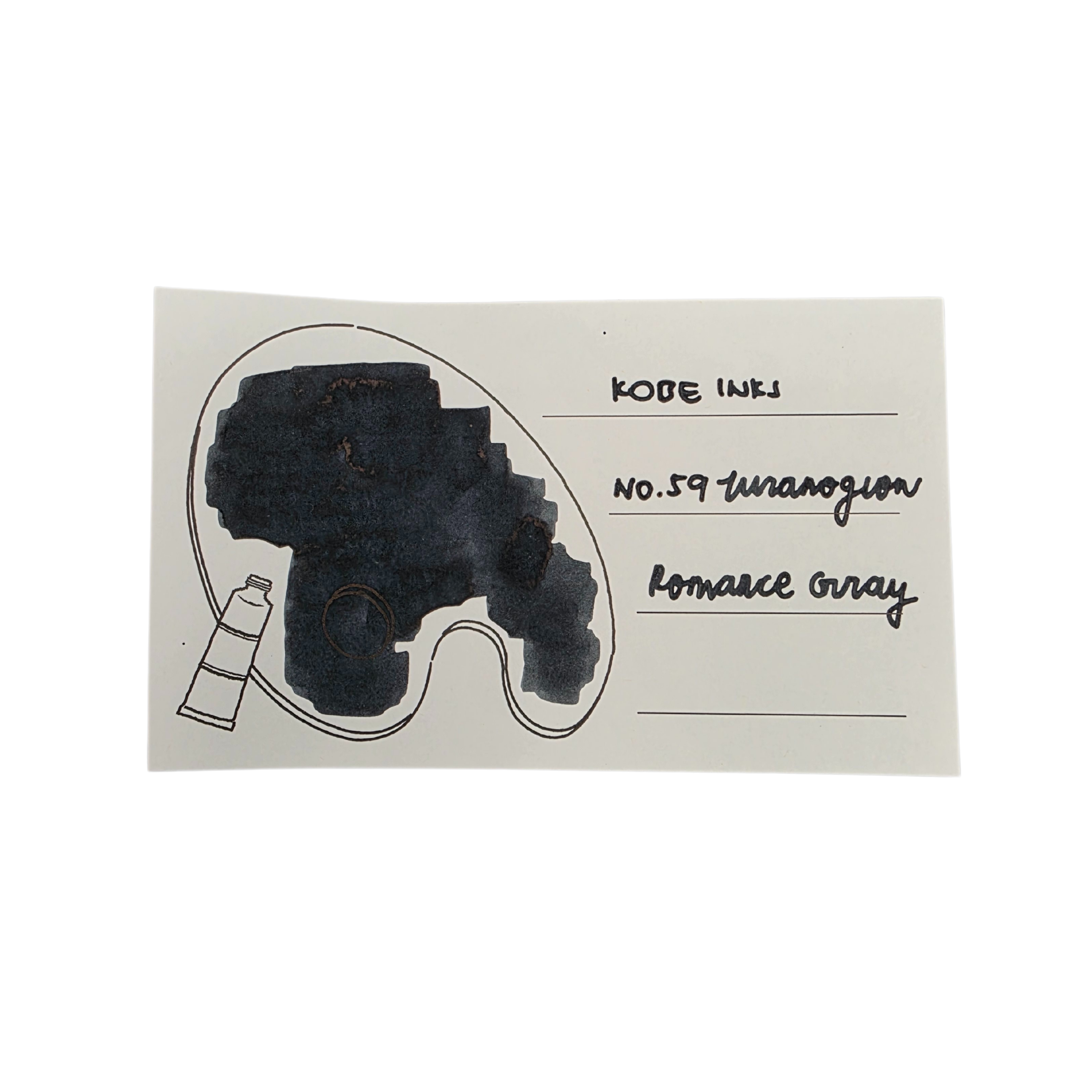 Kobe INK No.59 Hiranogion Romance Gray