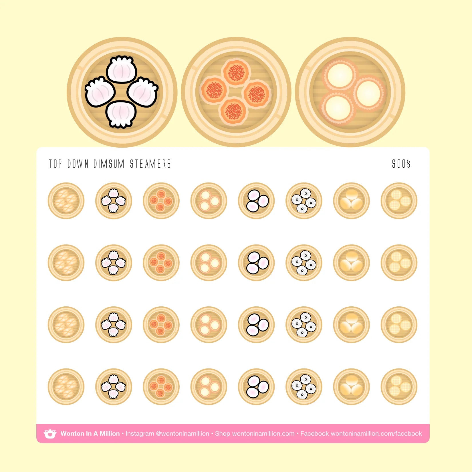 Top Down Dimsum Steamers