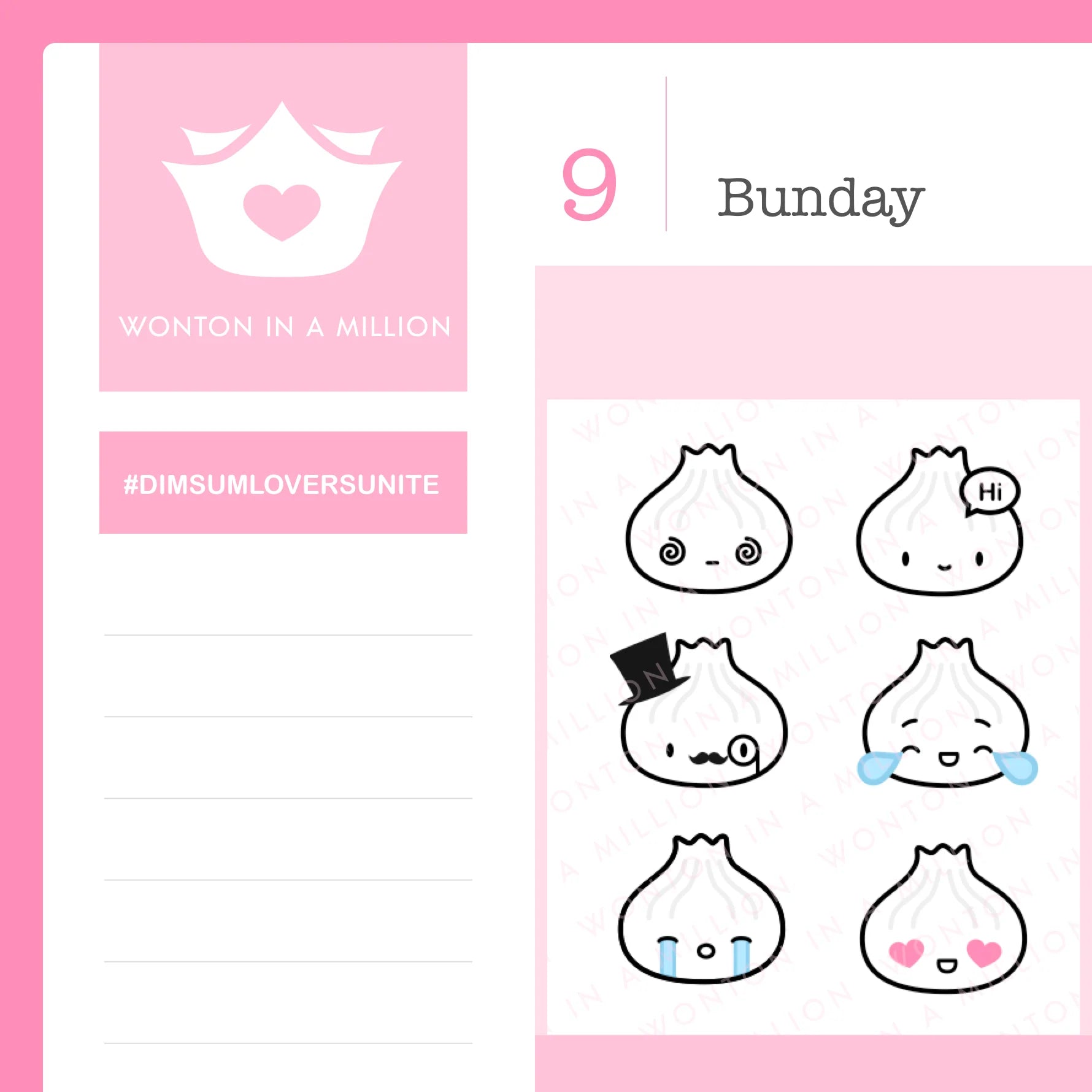 Soupy Soup Dumpling Emojis