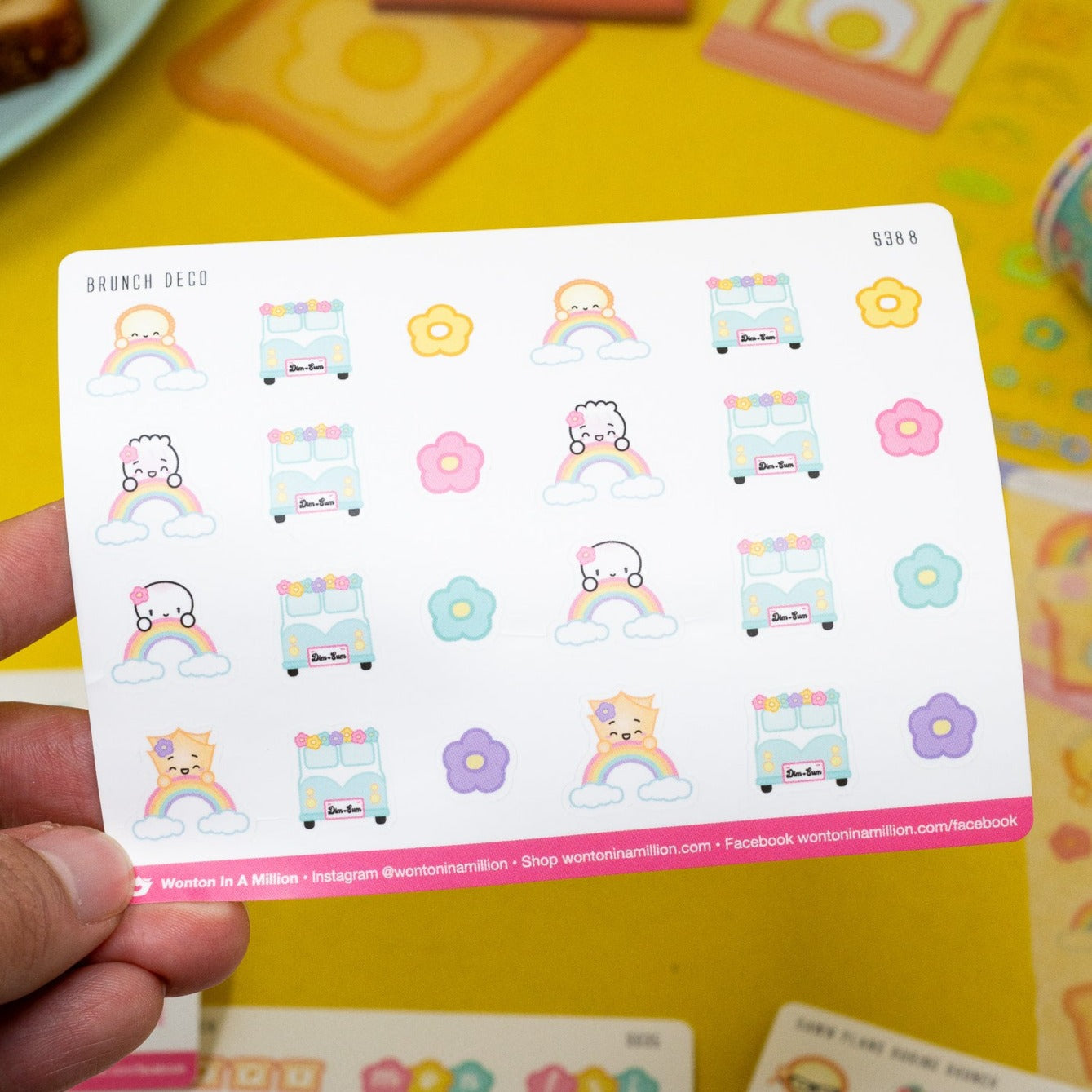 S388 | Brunch Deco Stickers