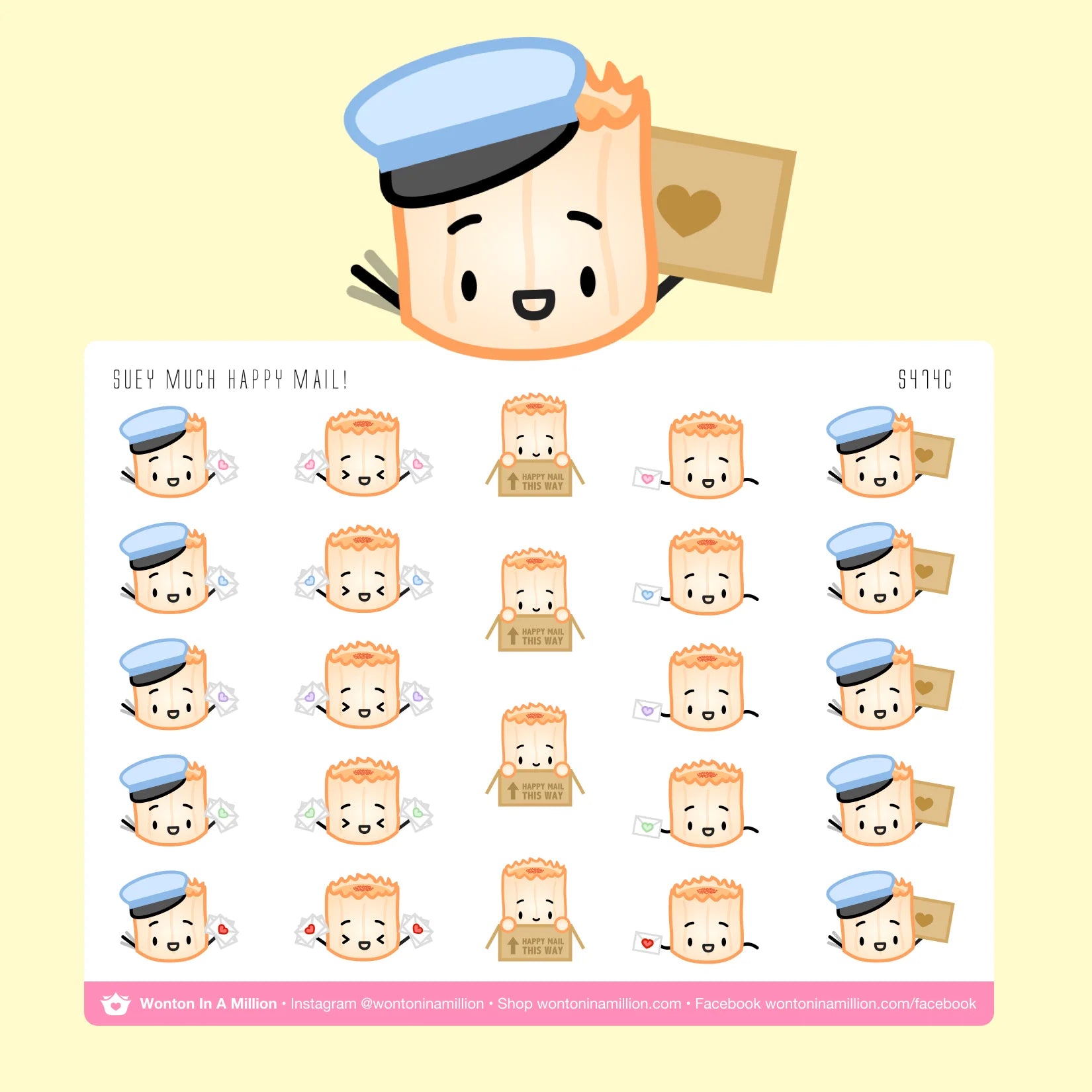 Happy Mail Delivered By Suey