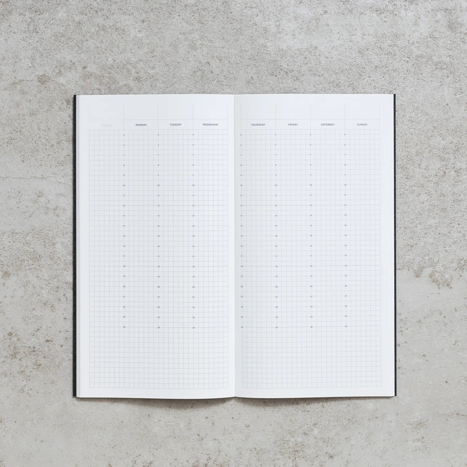 Slim Weekly Planner