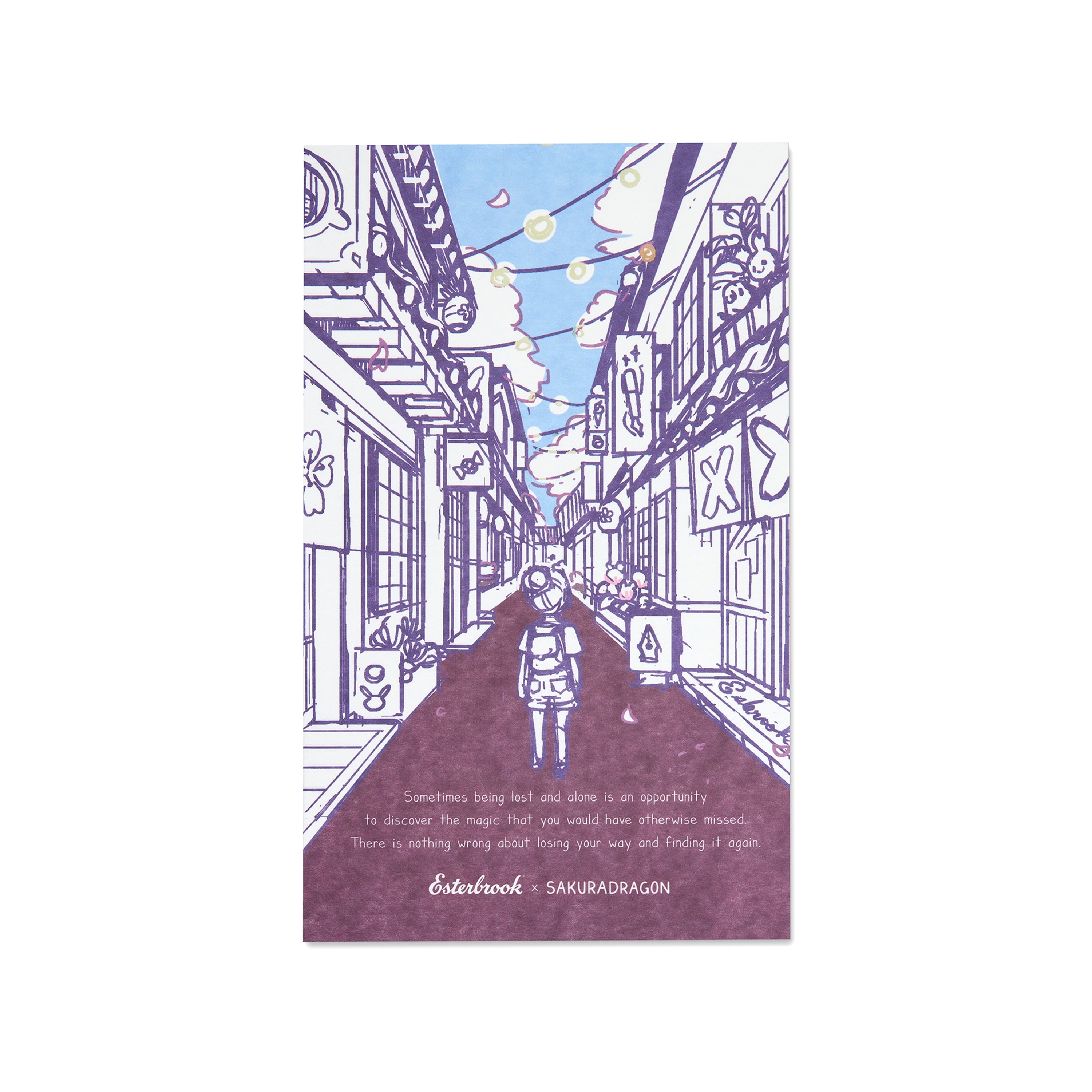 Sakura Street Blotter Papers Blotter Paper