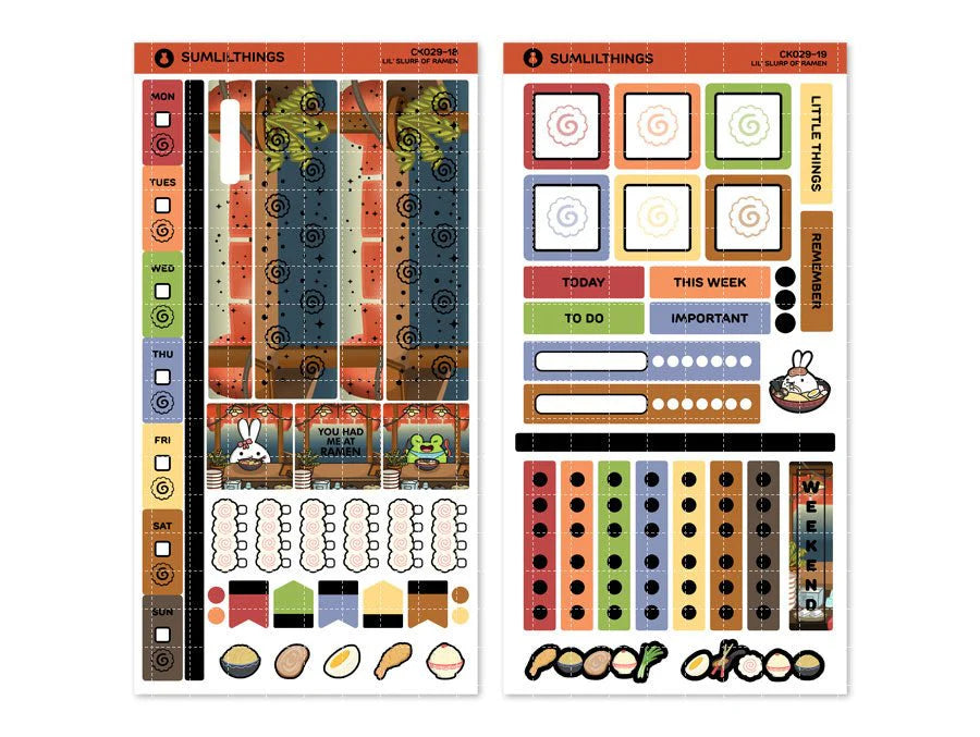 Hobonichi WEEKS Kit - Slurp of Ramen