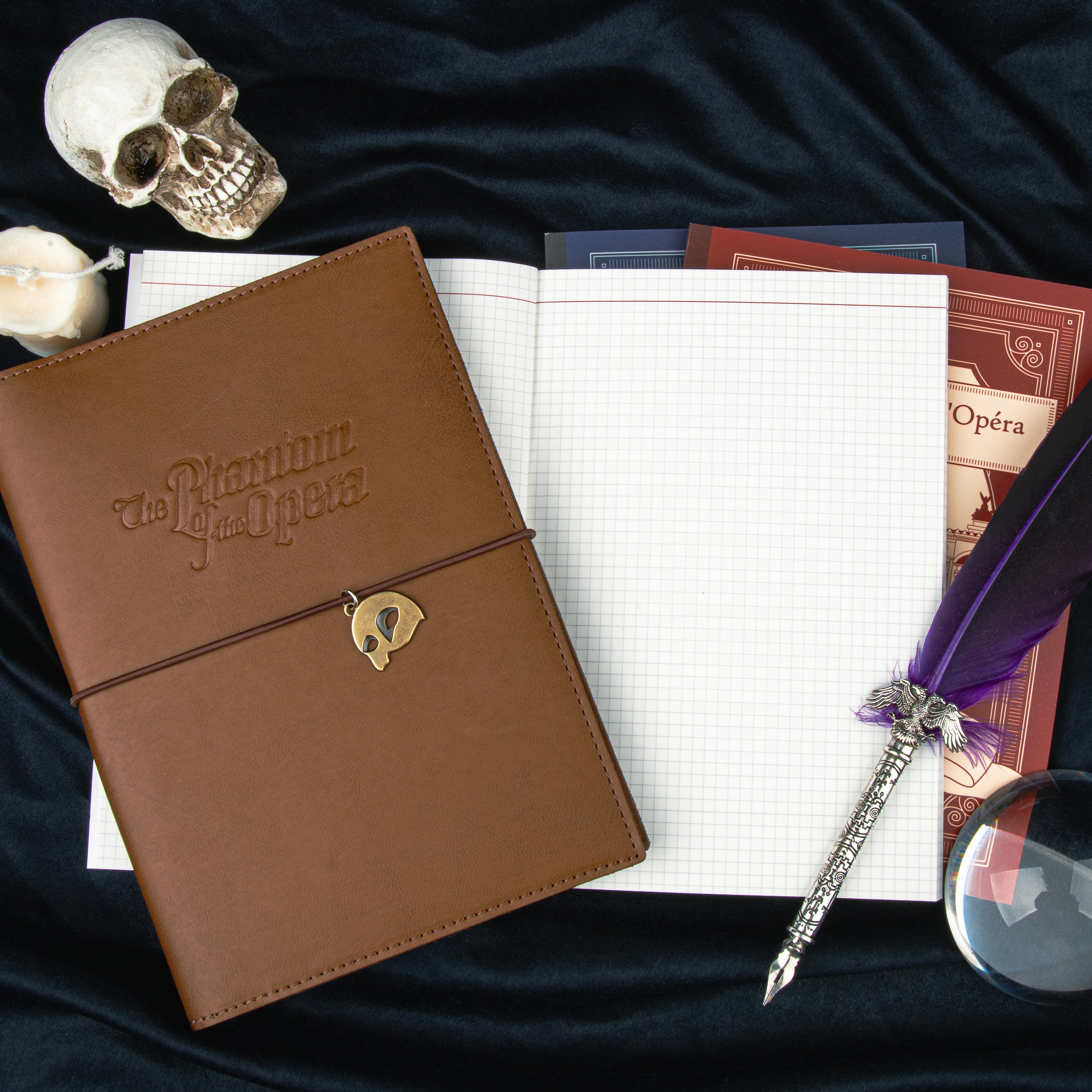 The Phantom of the Opera Nobile Journal (Leather)