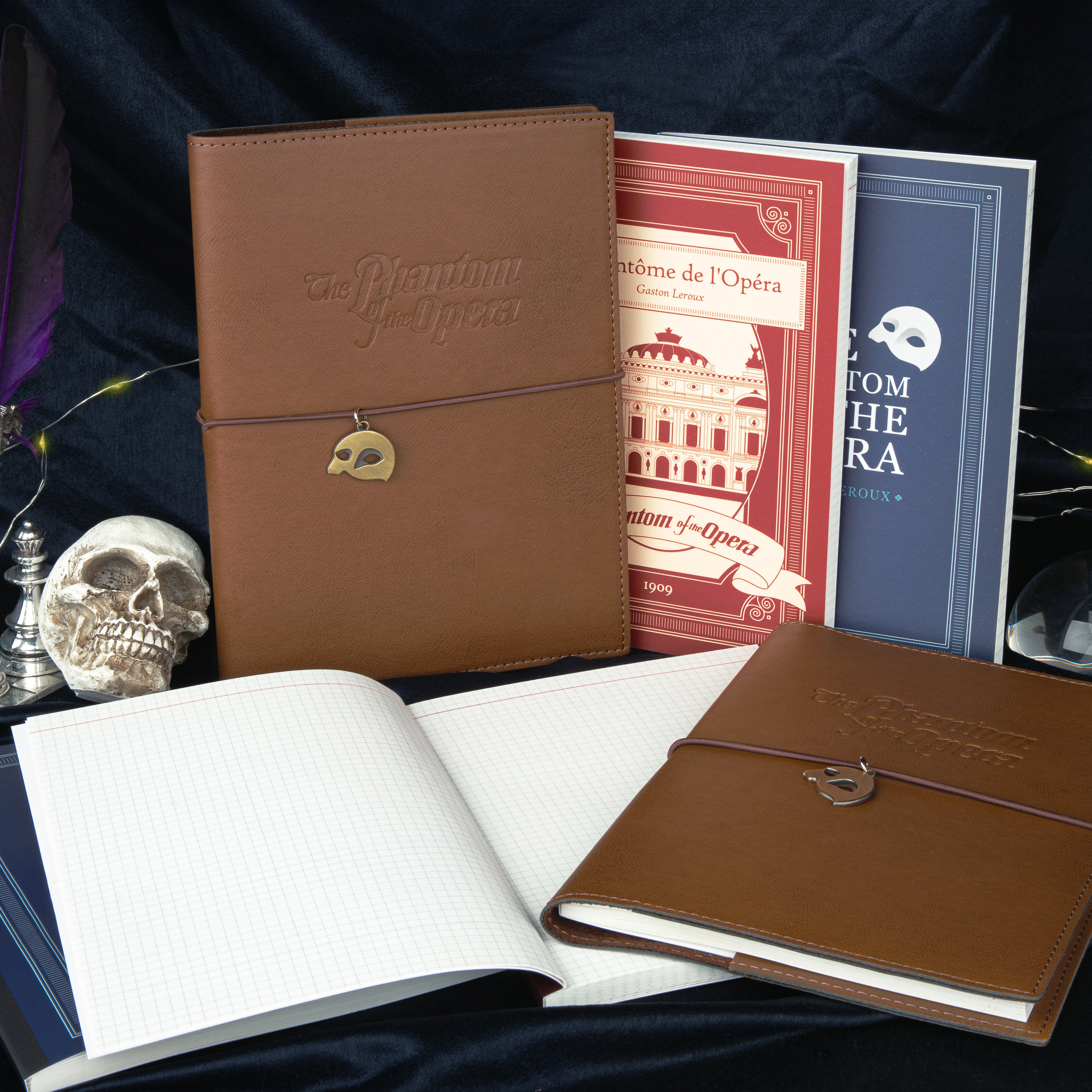 The Phantom of the Opera Nobile Journal (Leather)