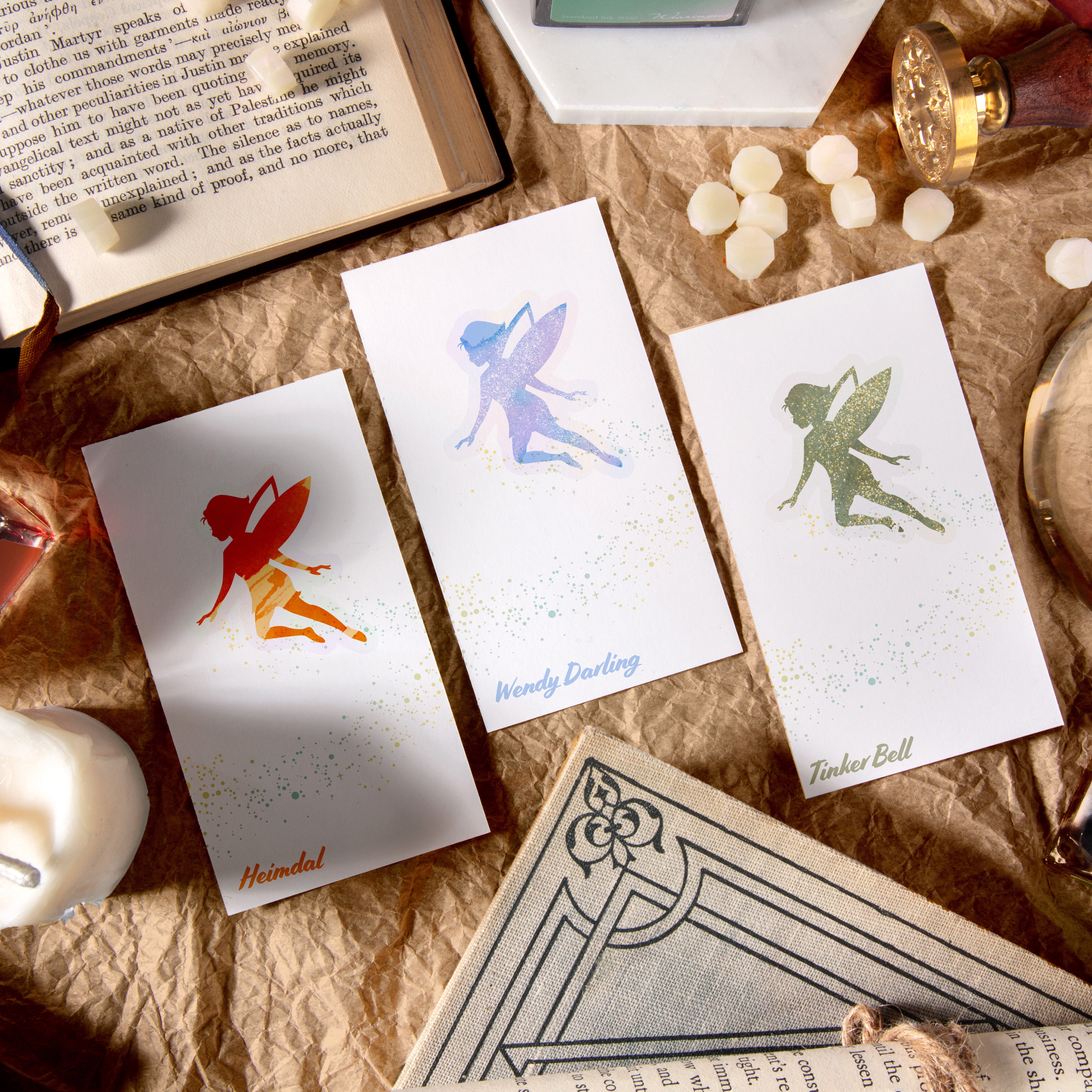 Tinker Bell Color Swatch Card