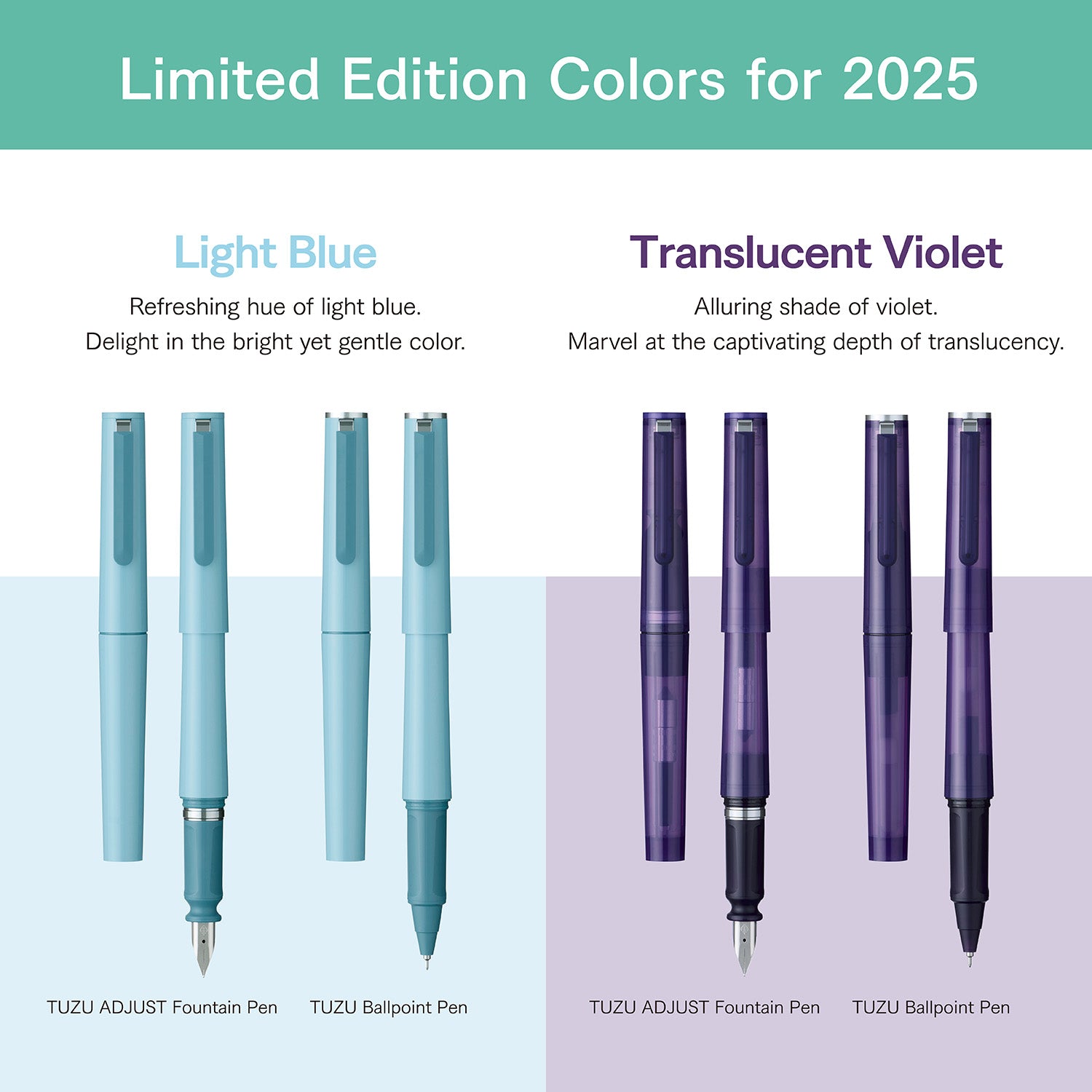 Tuzu Adjust Translucent Violet