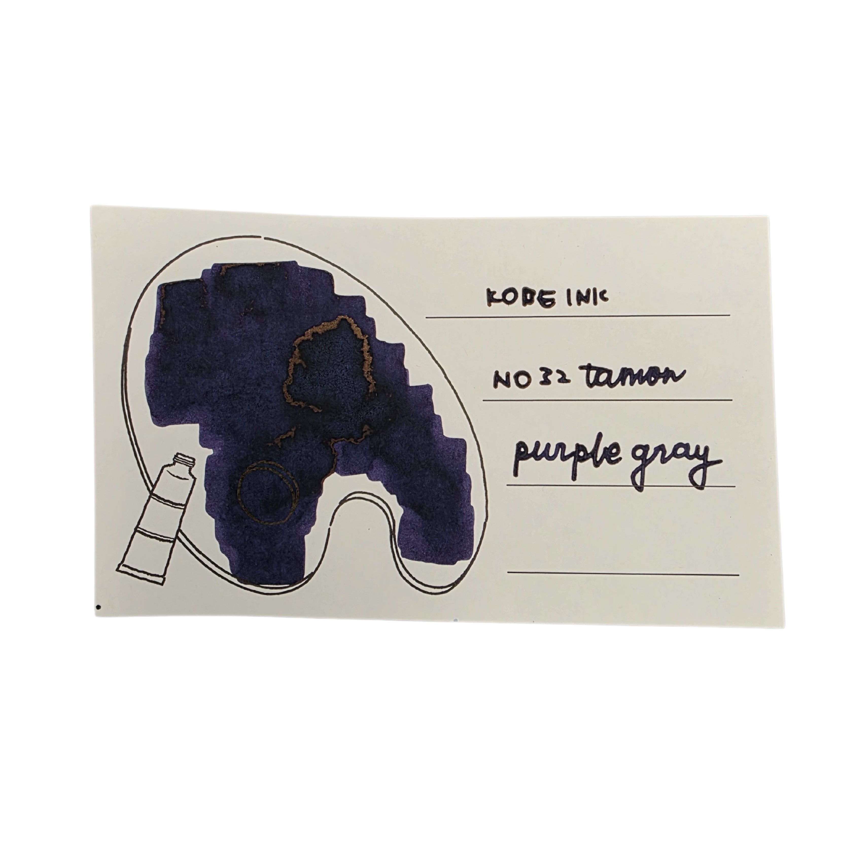 Kobe INK No.32 Tamon Purple Grey