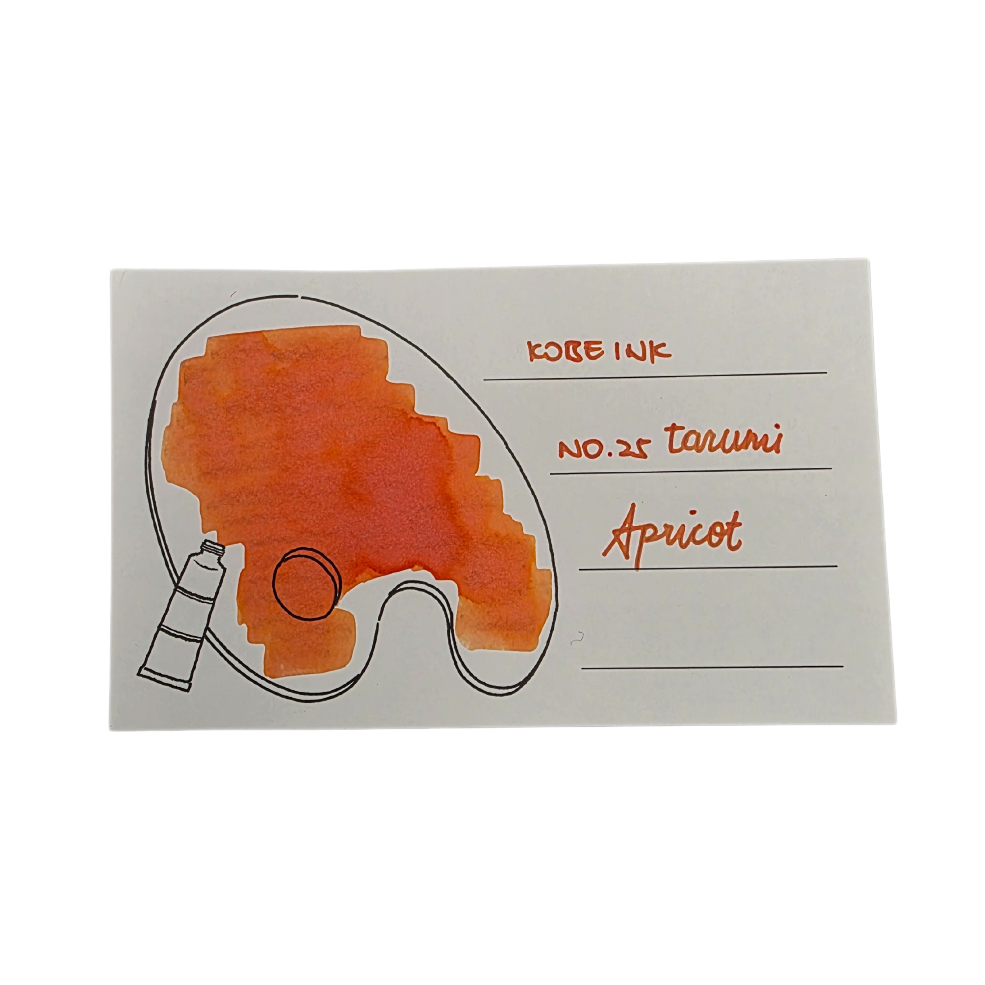 Kobe INK No.25 Tarumi Apricot