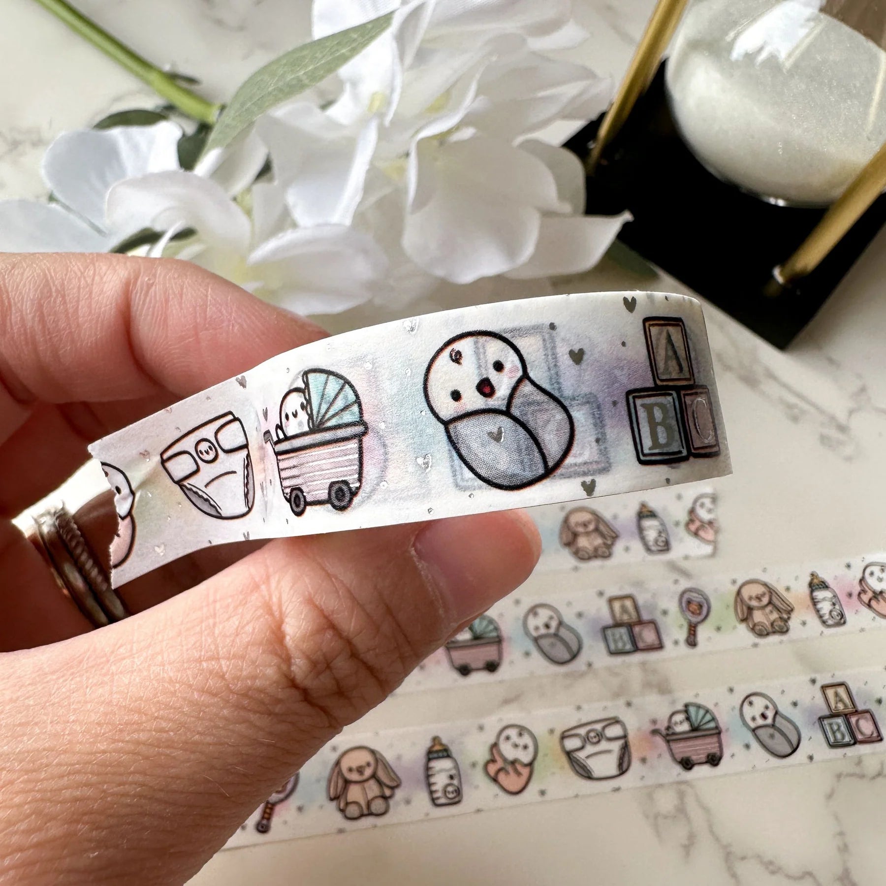 Bundle of Joy + Glossy Silver Foil (15mm)