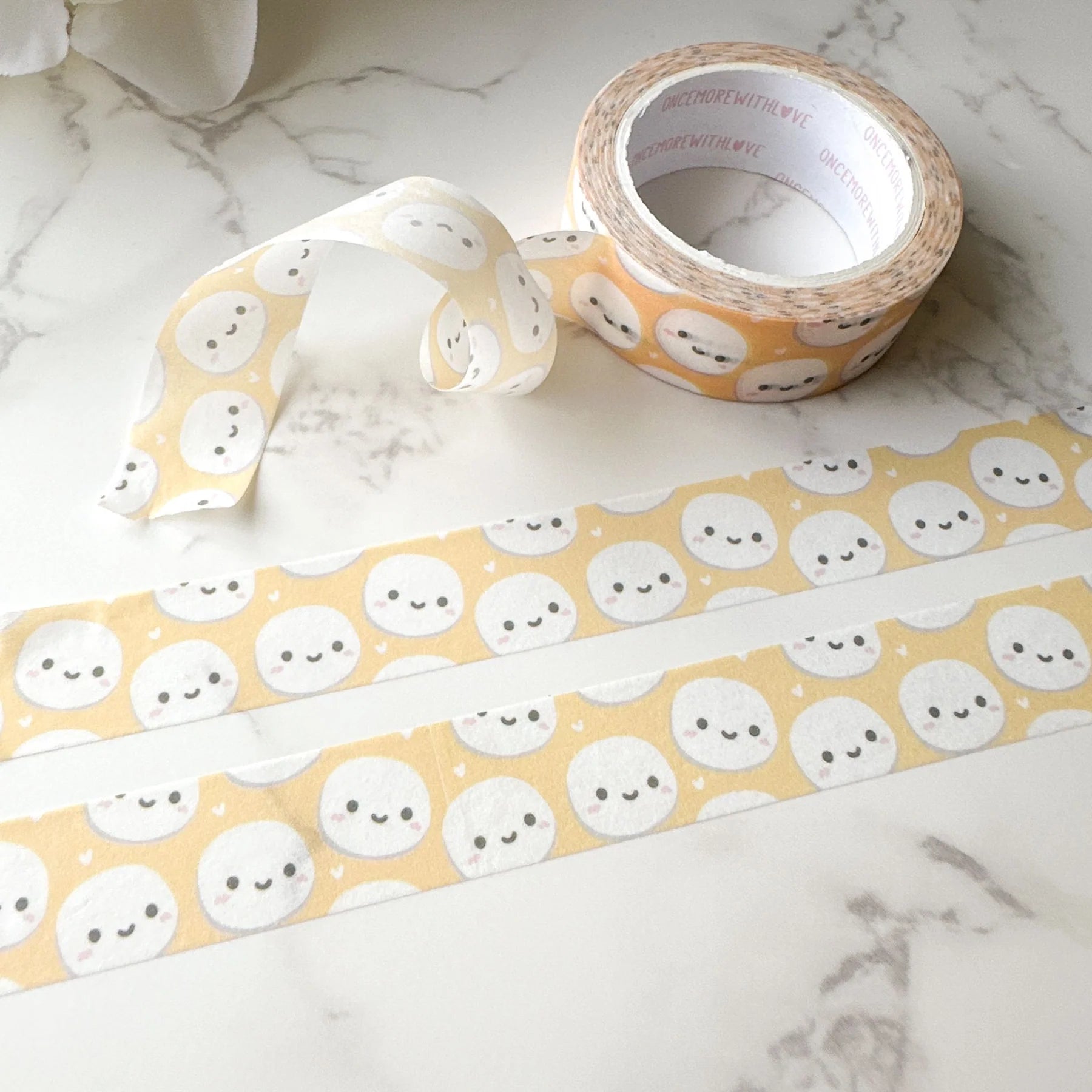 Yellow Munchkin Pattern (No Foil) (15mm)