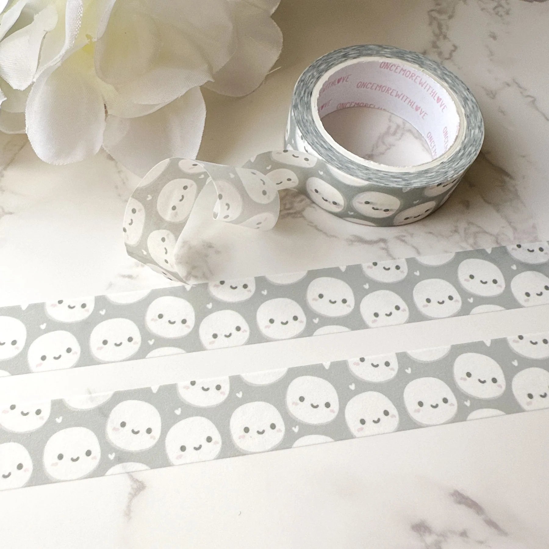 Grey Munchkin Pattern (No Foil) (15mm)