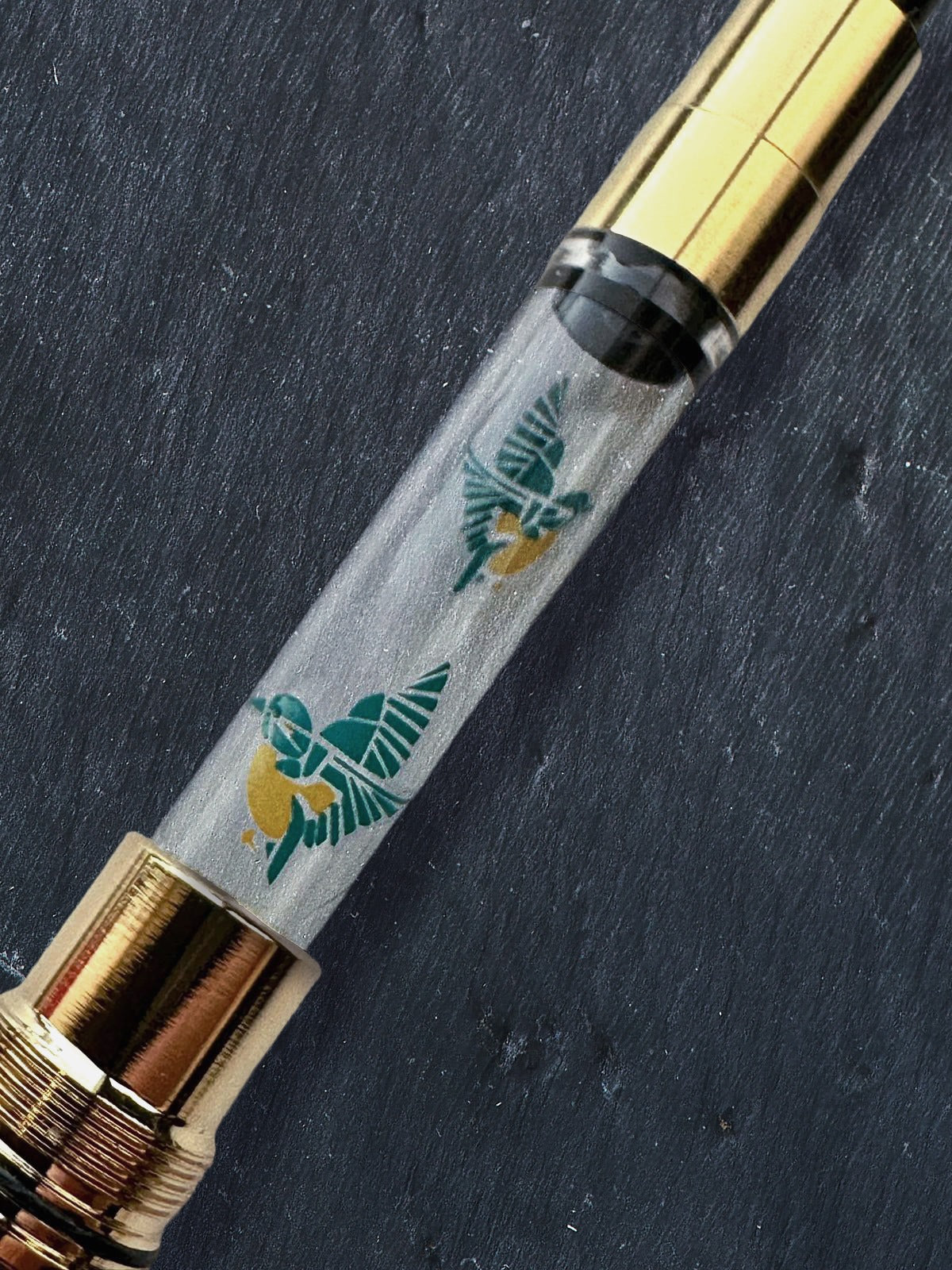 Esterbrook X Bungubox Kachofugetsu Kingfisher Estie (DiamondCast)