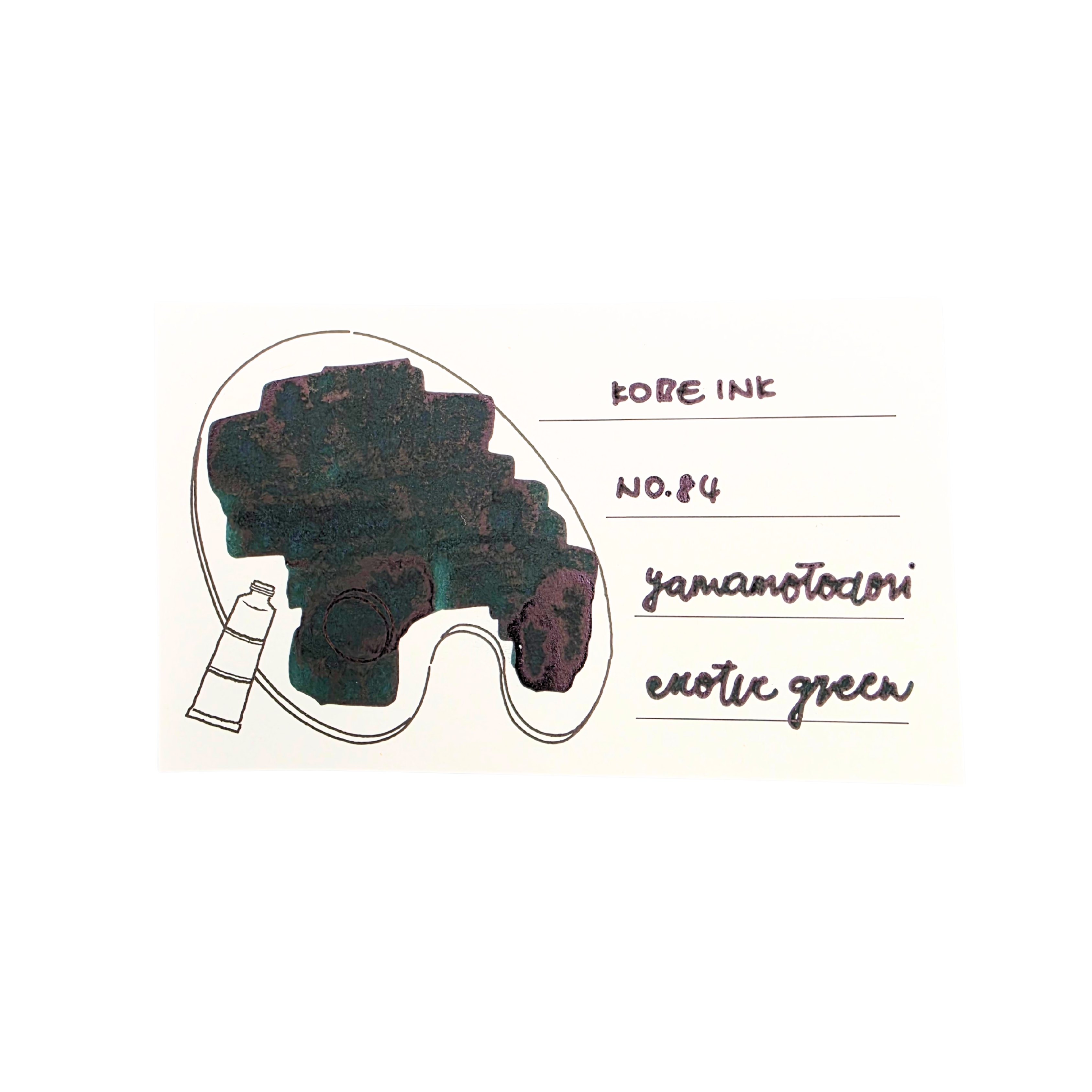 Kobe INK No.84 Yamamoto-dori Exotic-green