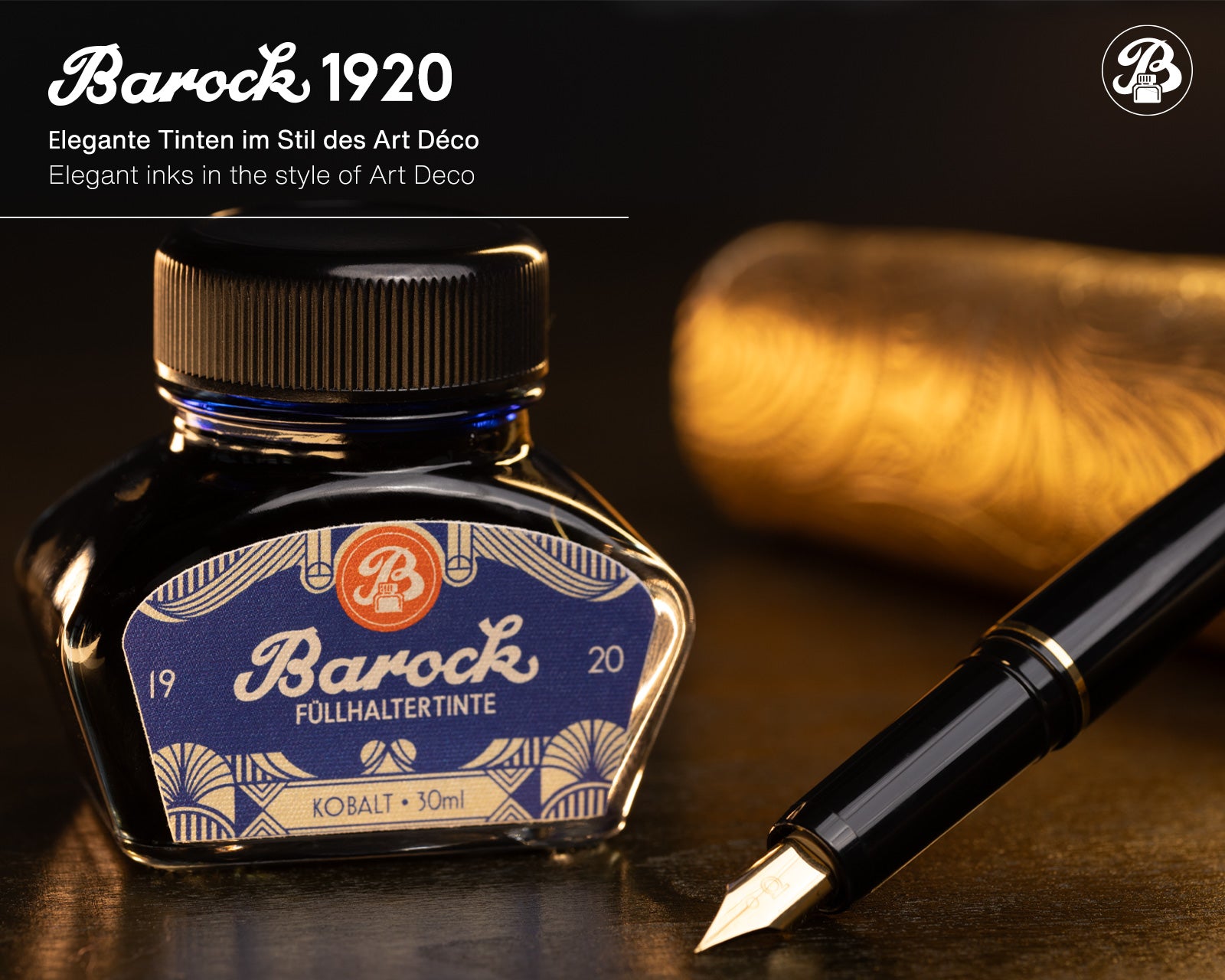 Barock 1920 Kobalt