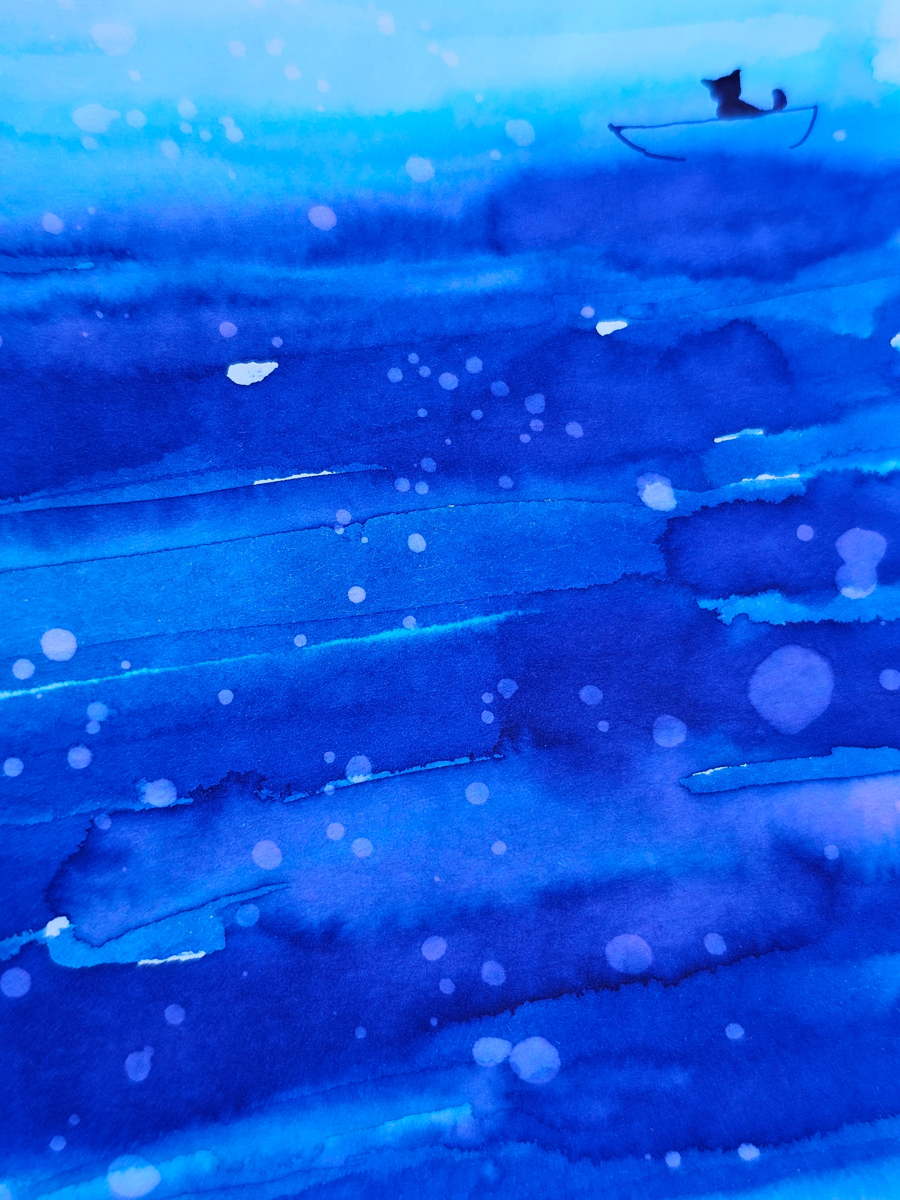 Blue Lake (Monthly Ink Series June 2026)