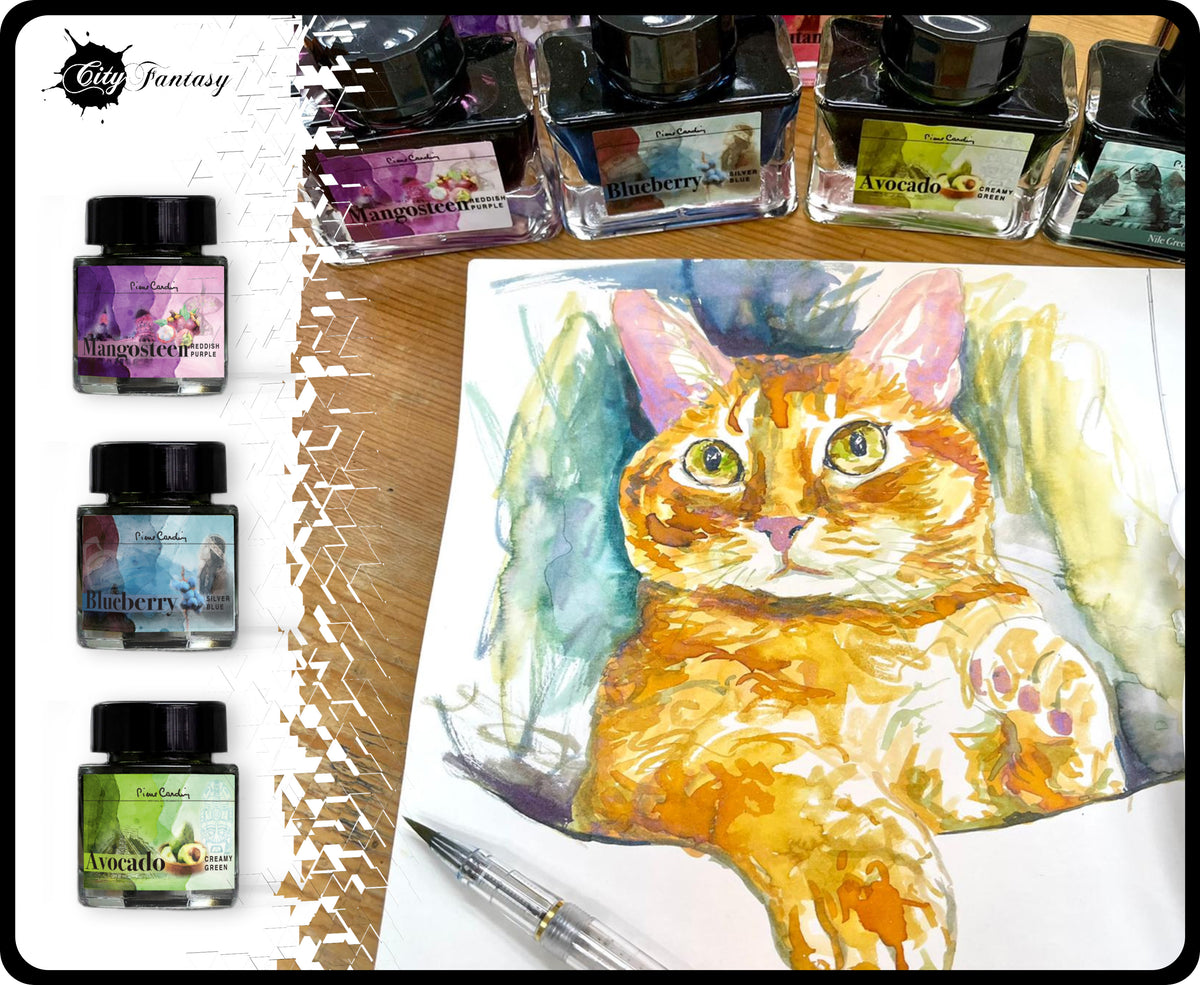 Colors of Fruitasy Ink Set