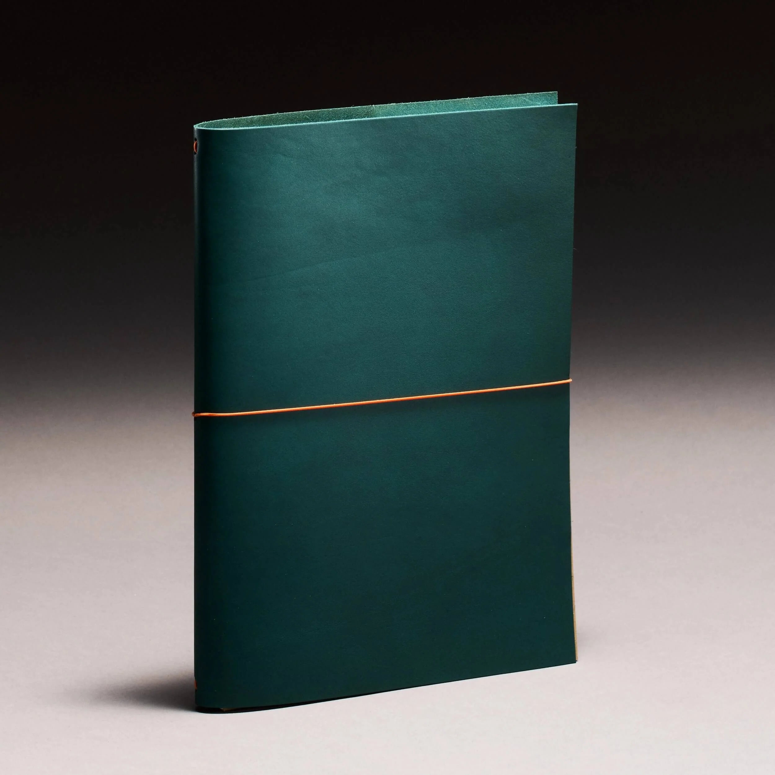grand voyageur leather journal petrol blue (a4)
