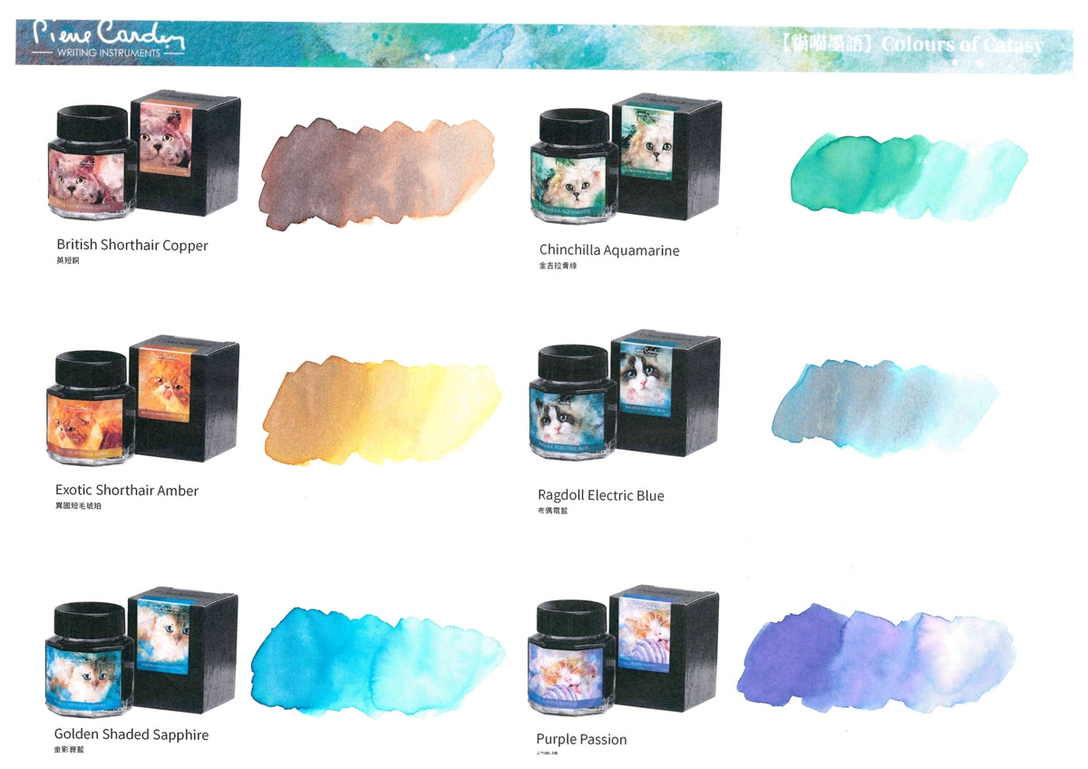 Colors of Catasy Ink Set