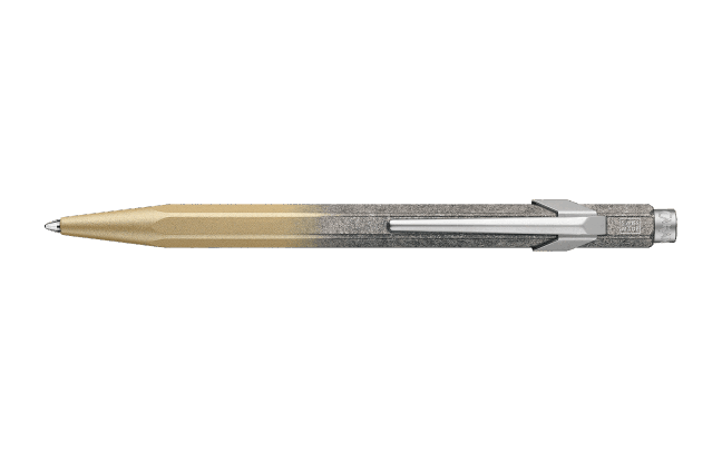 849™ COSMIC BLUE Gilded Ballpoint Pen - Special Edition (Gold)