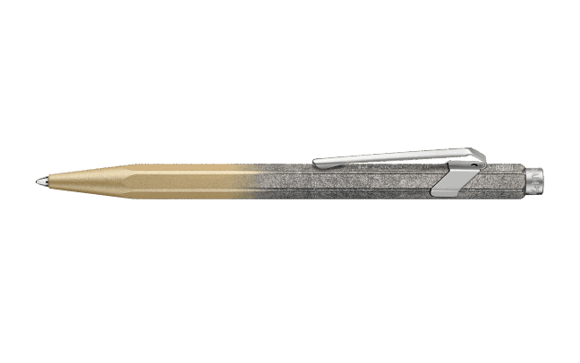849™ COSMIC BLUE Gilded Ballpoint Pen - Special Edition (Gold)