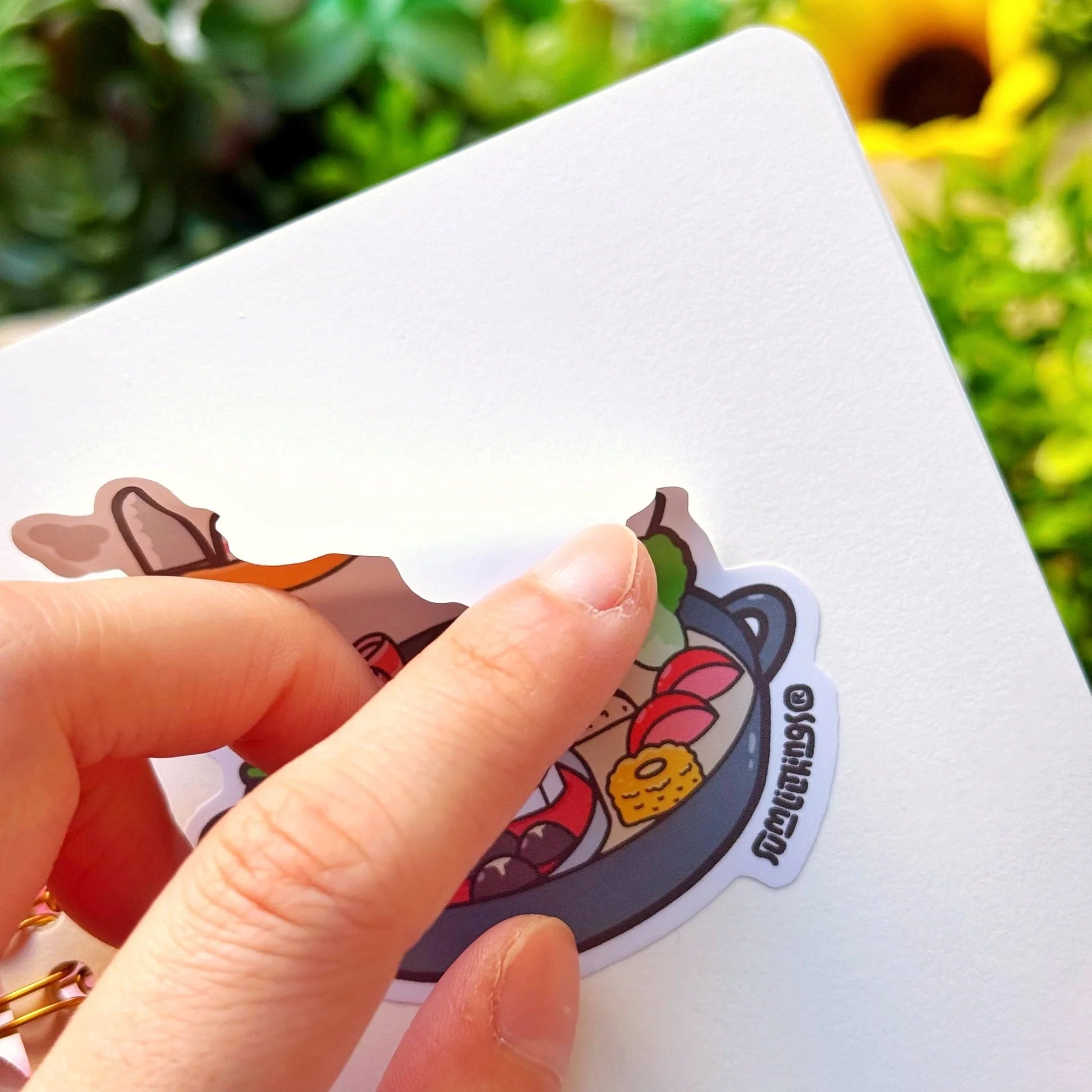 Hot Pot Reusable Sticker Book (A6)