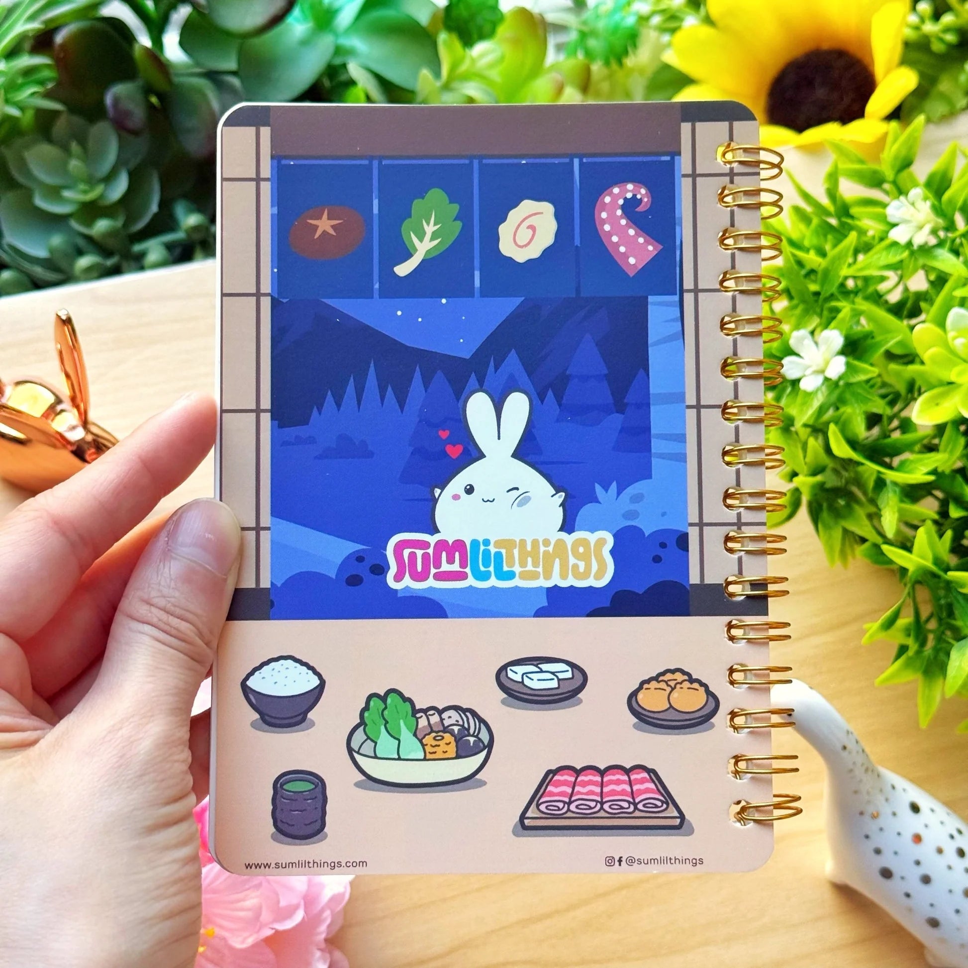 Hot Pot Reusable Sticker Book (A6)