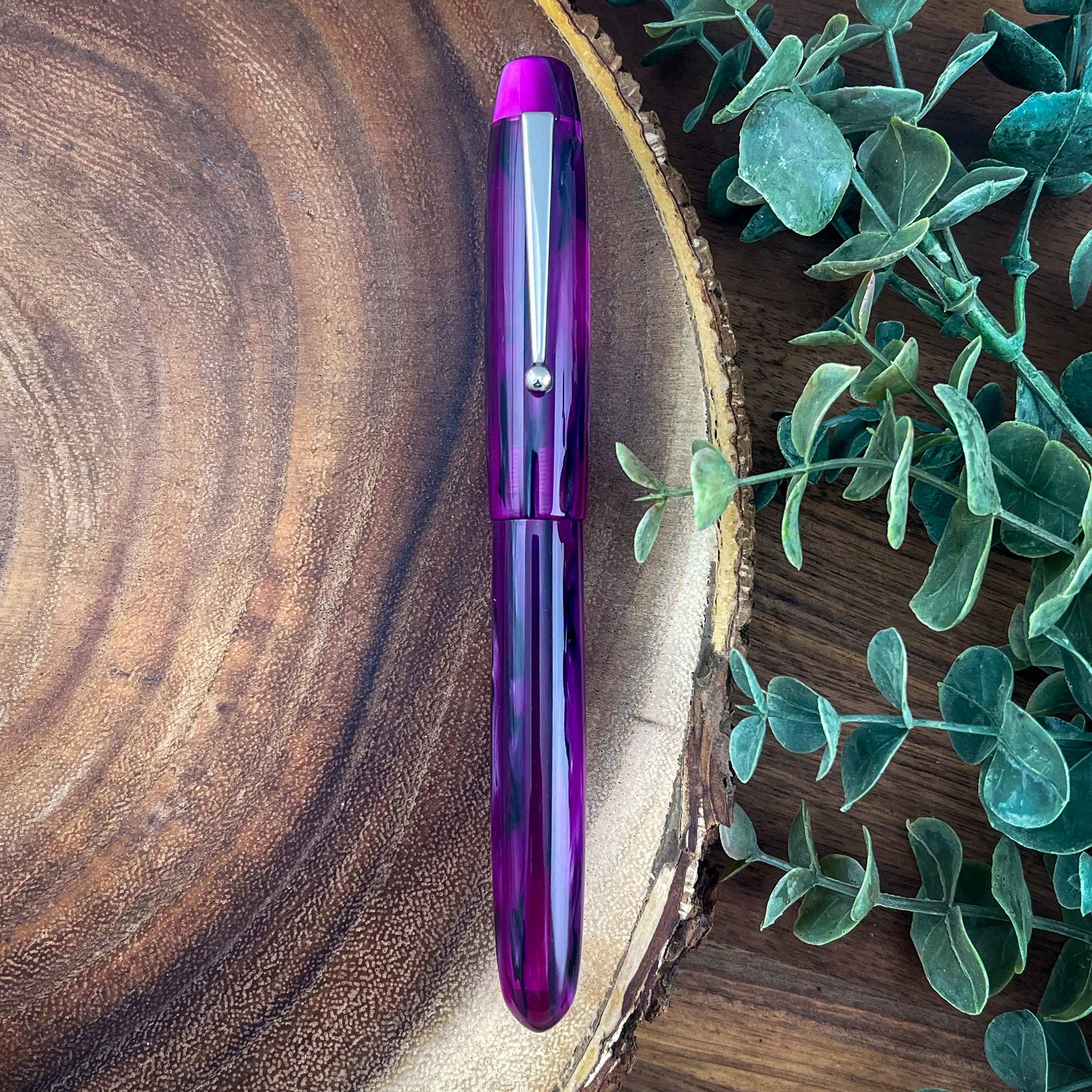 Collier Ancient Orchid