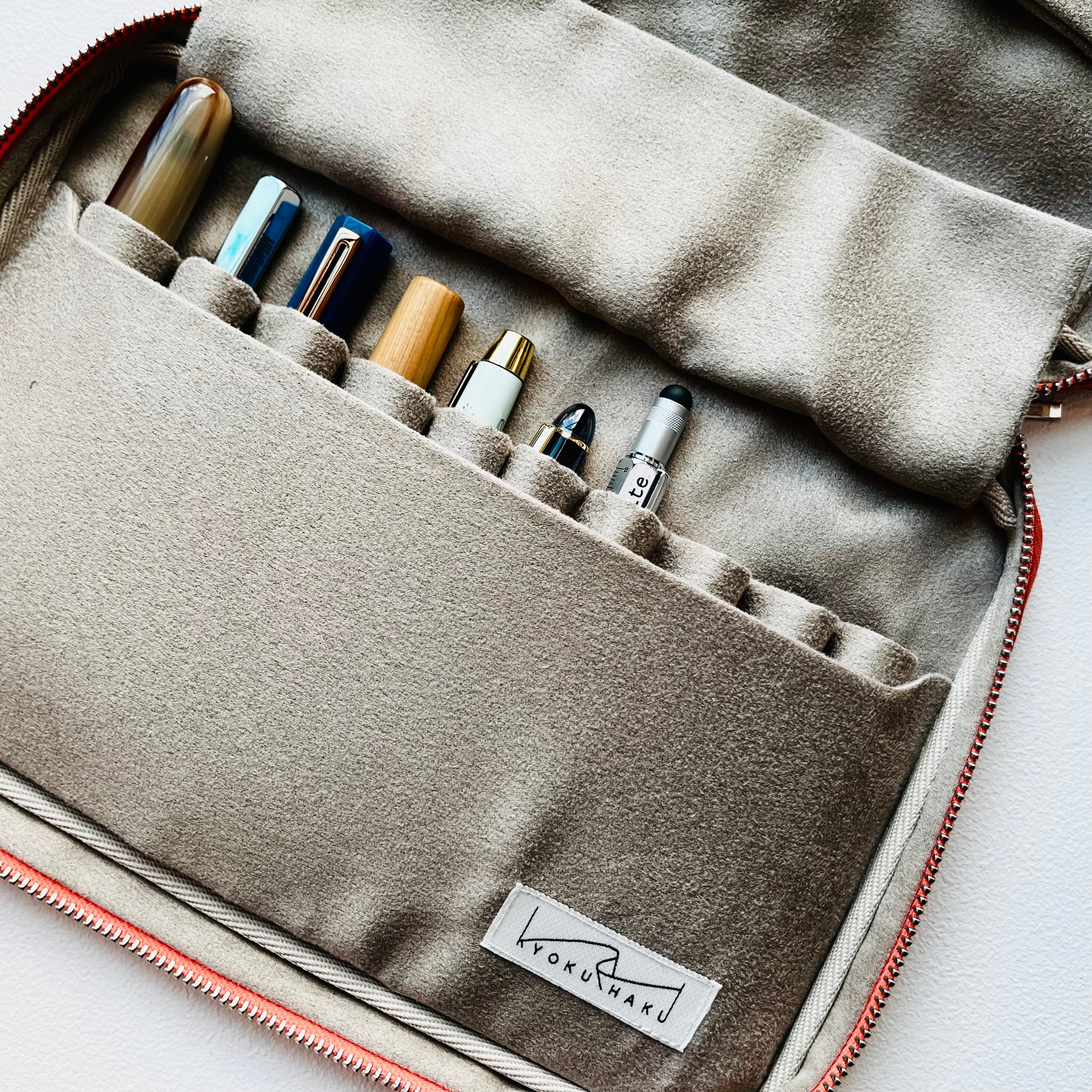 Kimono Obi Fabric 20 Pen Case (Little Bit Pattern)