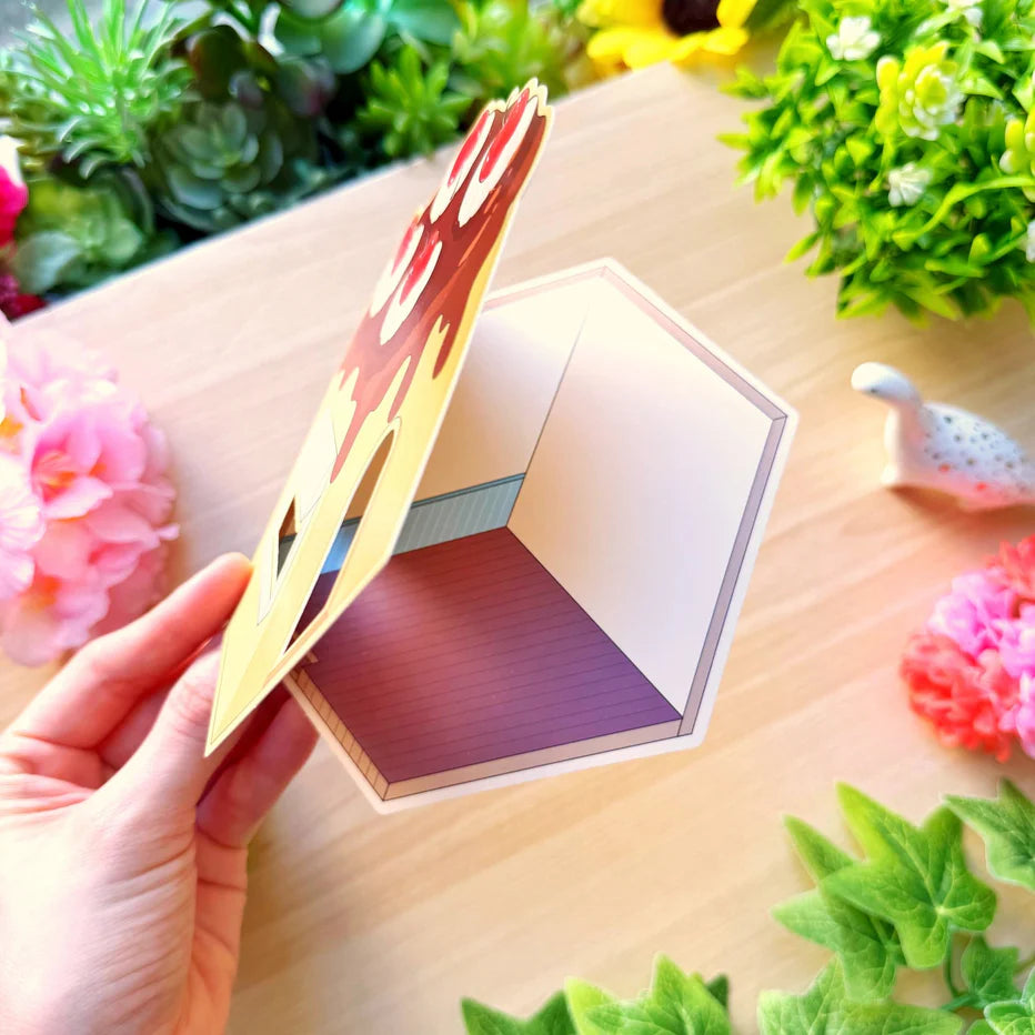 Isometric Scene Sticker - Joyful Dessert House (Series 5)