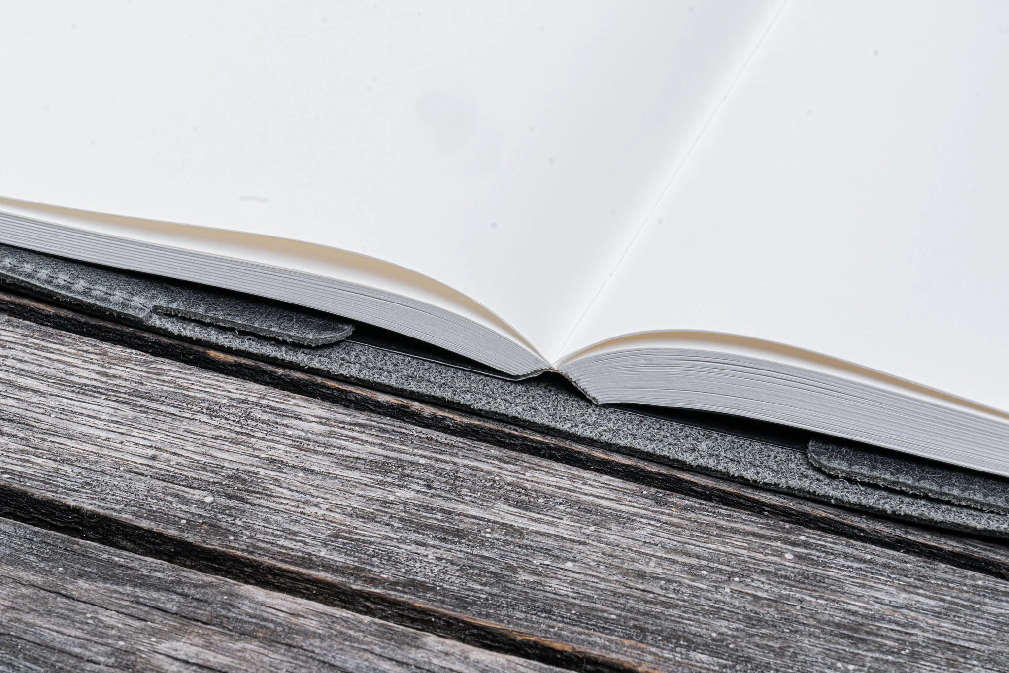 Leather Slim B6 Notebook / Planner Cover - Crazy Horse Smoky