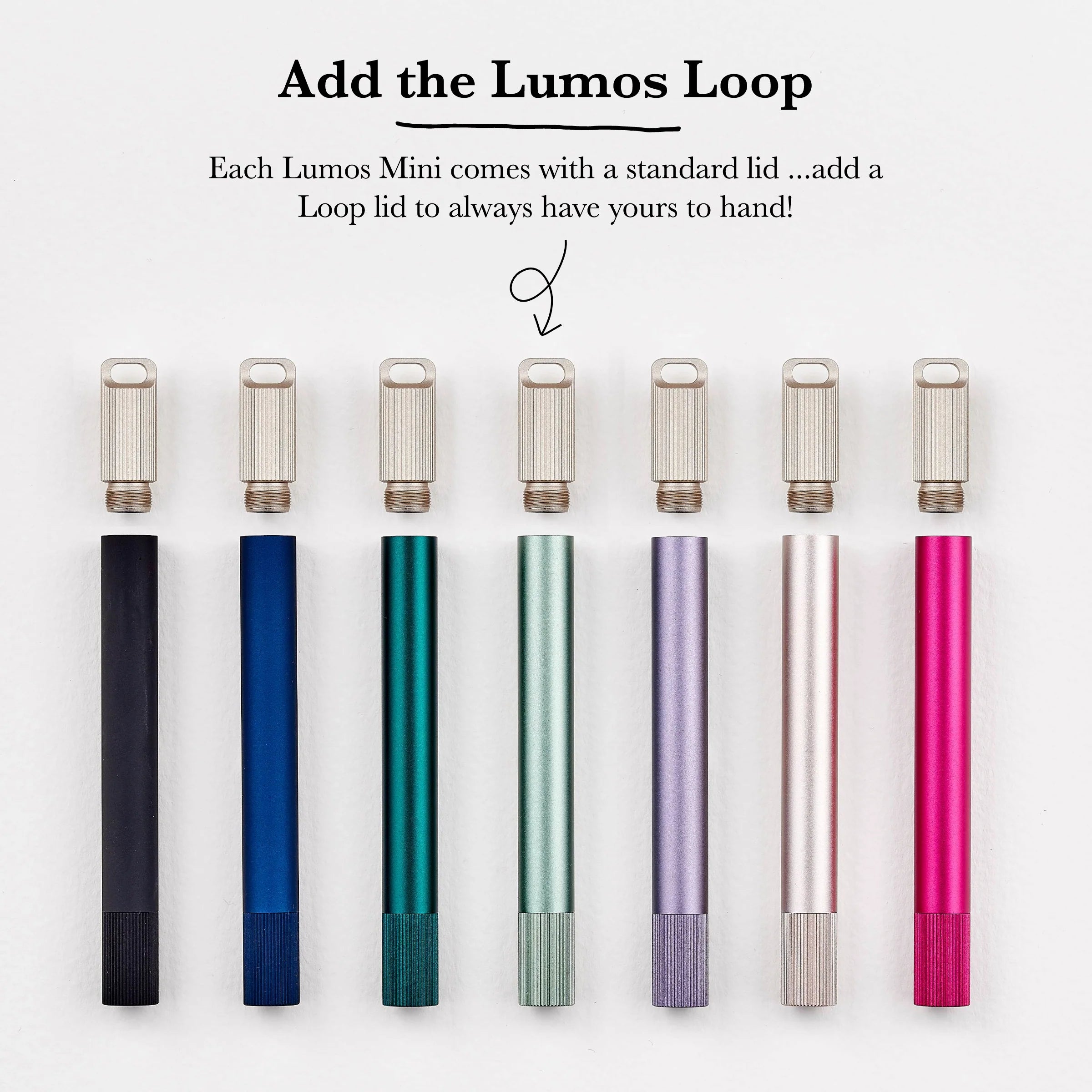 Lumos Refillable Fineliner & Brush Pen - Mini