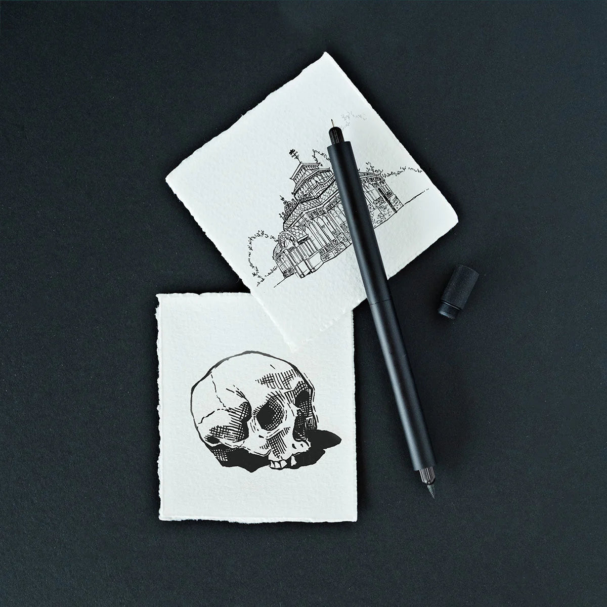 Lumos Refillable Fineliner & Brush Pen - Duo Tip