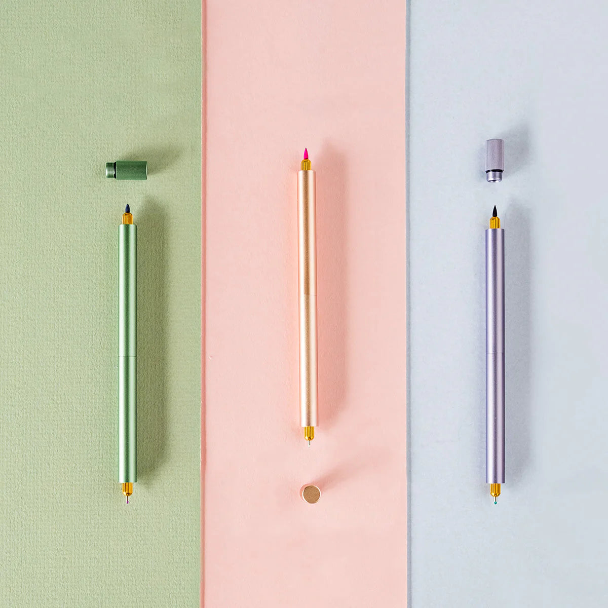 Lumos Refillable Fineliner & Brush Pen - Duo Tip