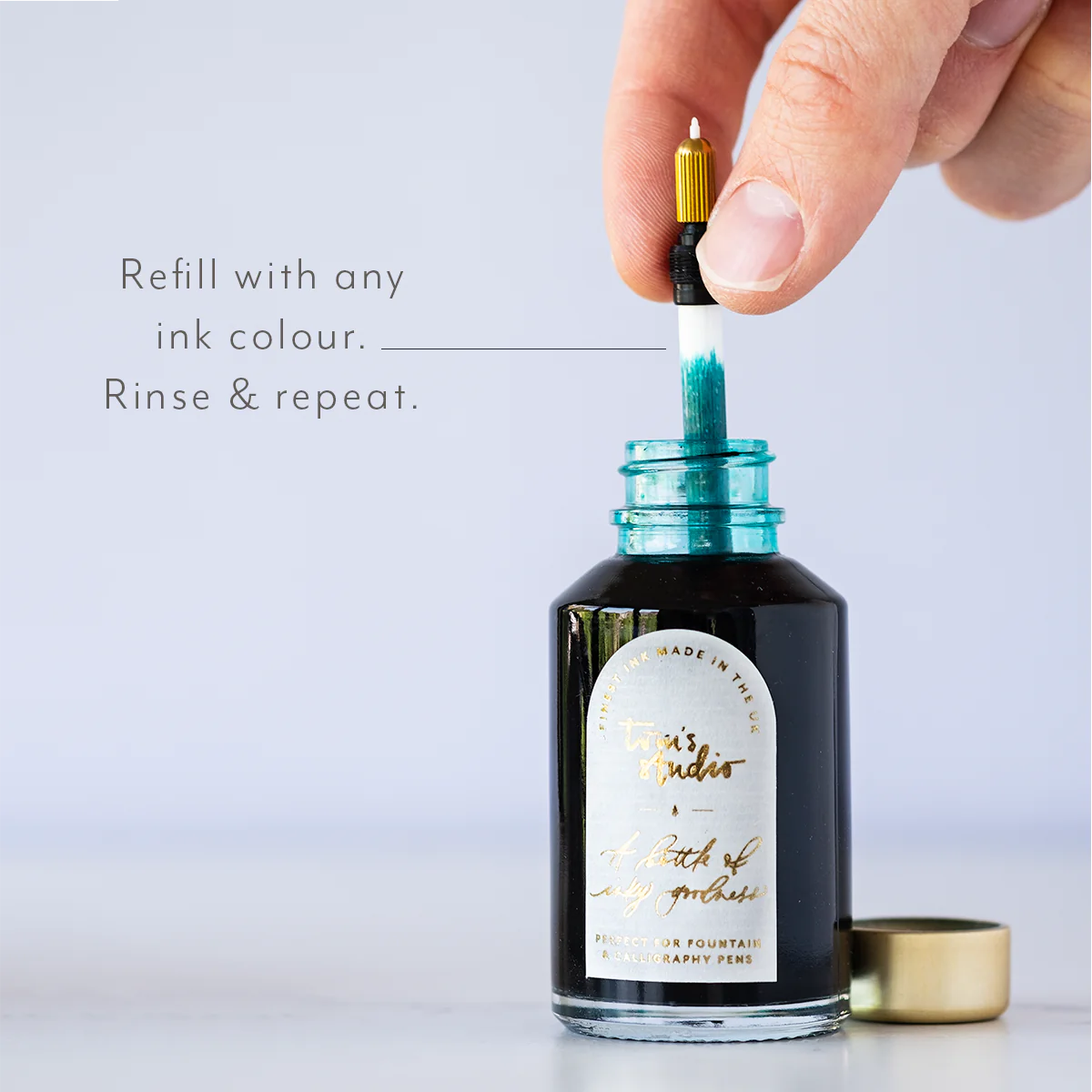 Lumos Refillable Fineliner & Brush Pen - Duo Tip